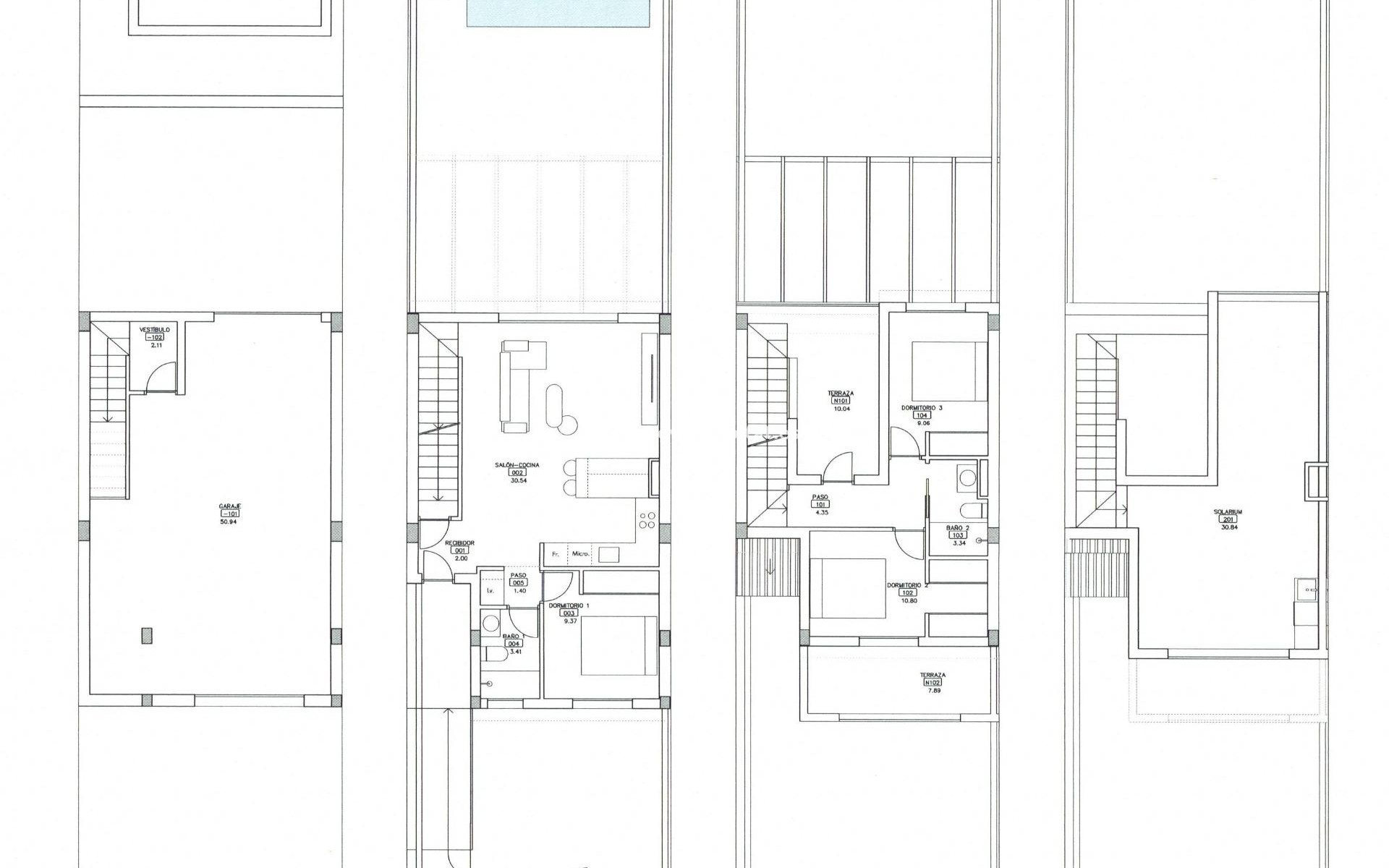 New Build - Townhouse - Los Alcázares