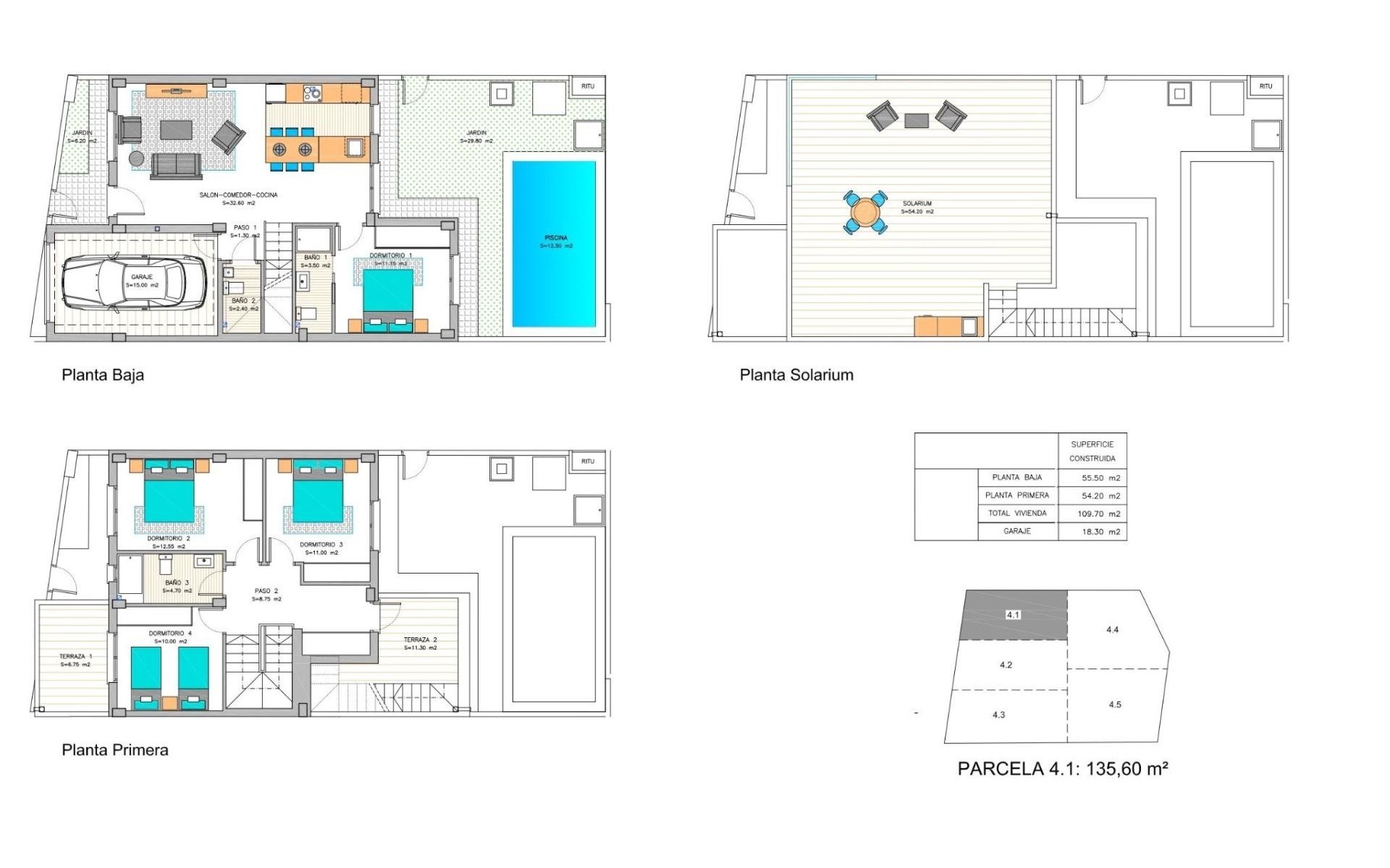 New Build - Townhouse - Los Belones - Centro