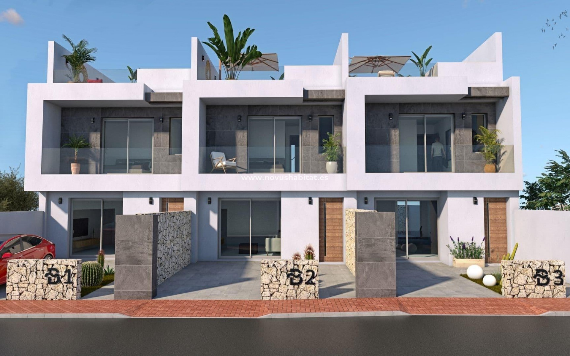 New Build - Townhouse - Pilar de la Horadada - La Torre De La Horadada