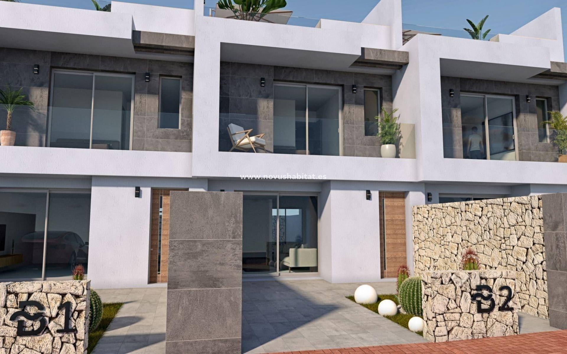 New Build - Townhouse - Pilar de la Horadada - La Torre De La Horadada