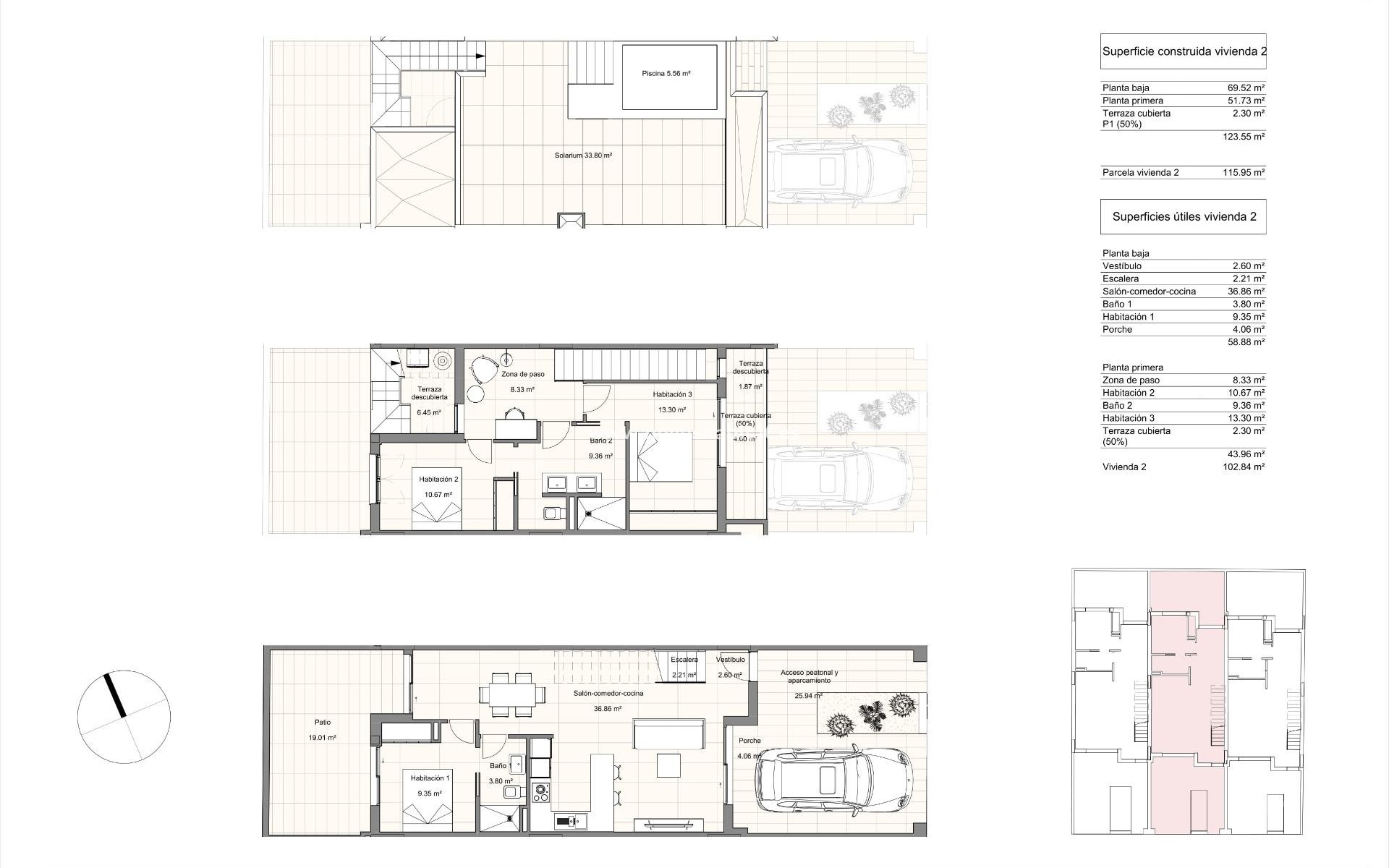 New Build - Townhouse - Pilar de la Horadada - La Torre De La Horadada