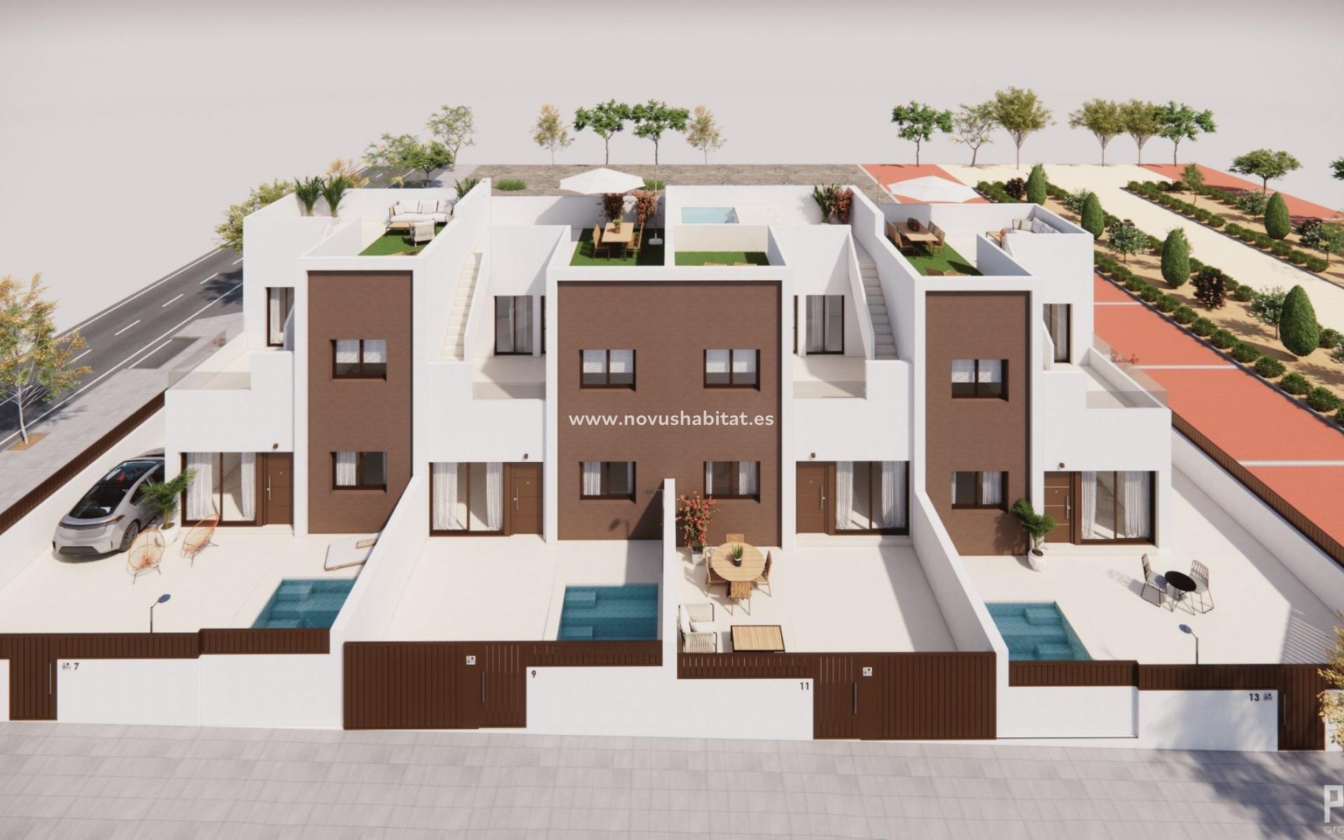 New Build - Townhouse - Pilar de la Horadada