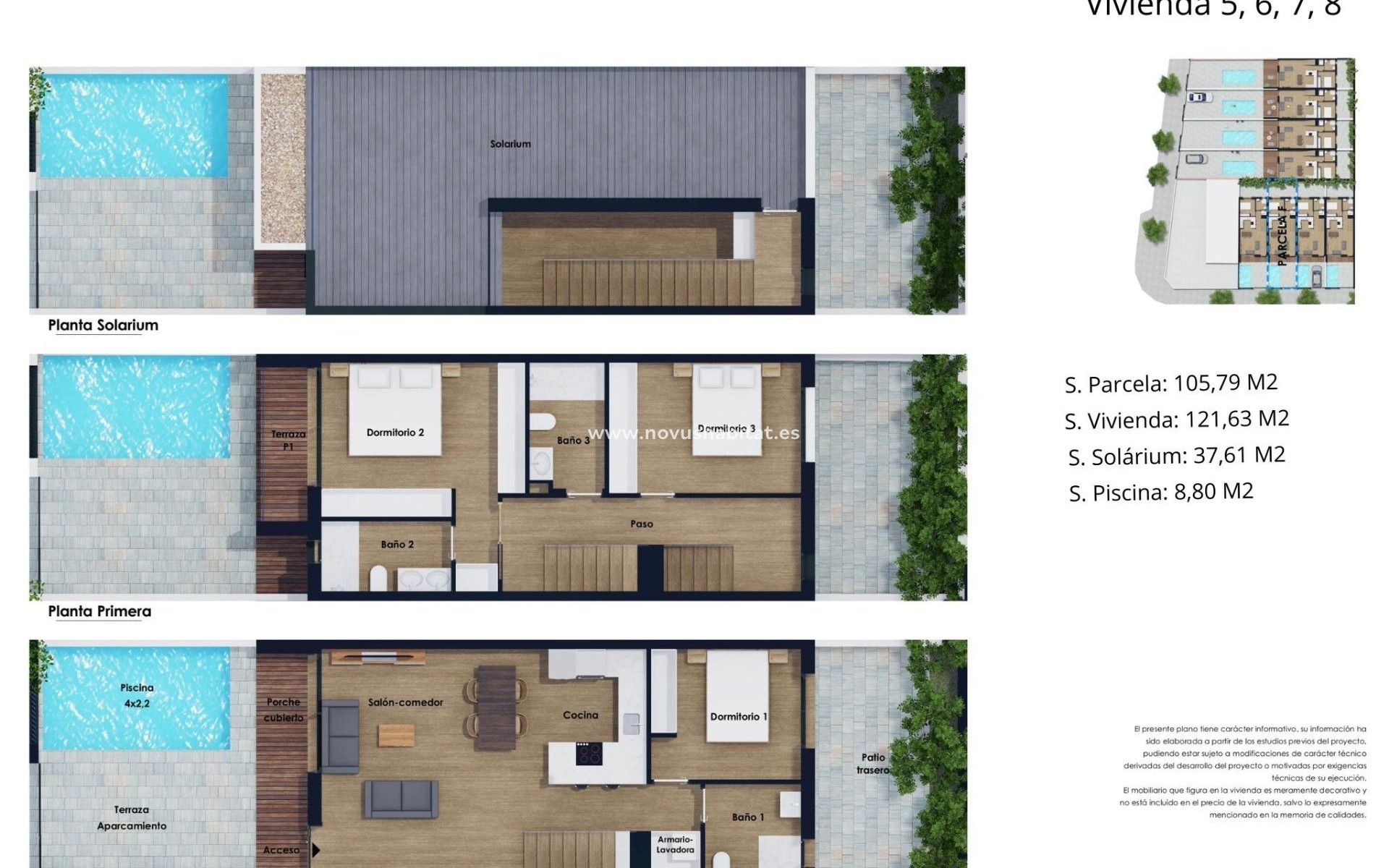 New Build - Townhouse - Pilar de la Horadada