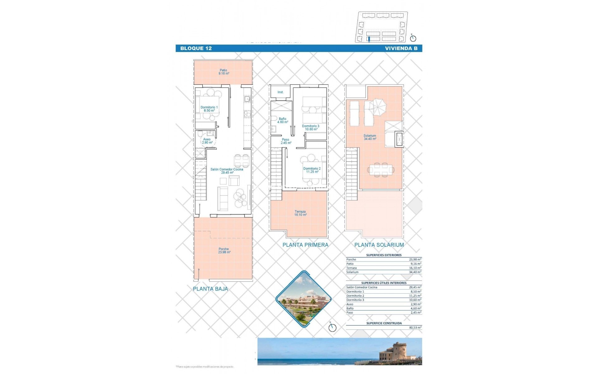 New Build - Townhouse - Pilar de la Horadada