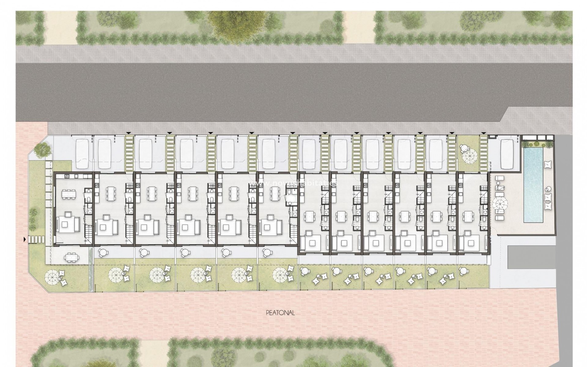 New Build - Townhouse - Pilar de la Horadada