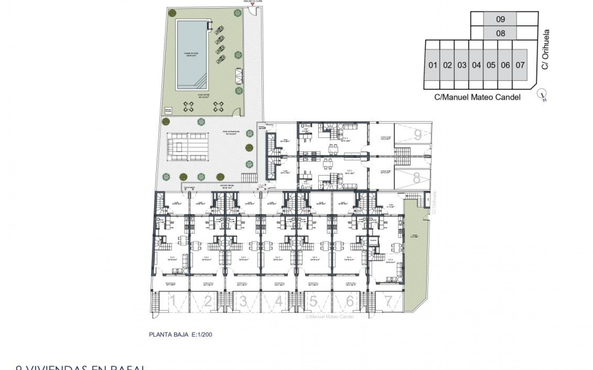 New Build - Townhouse - Rafal - Calle Manuel Mateo Candel, 242