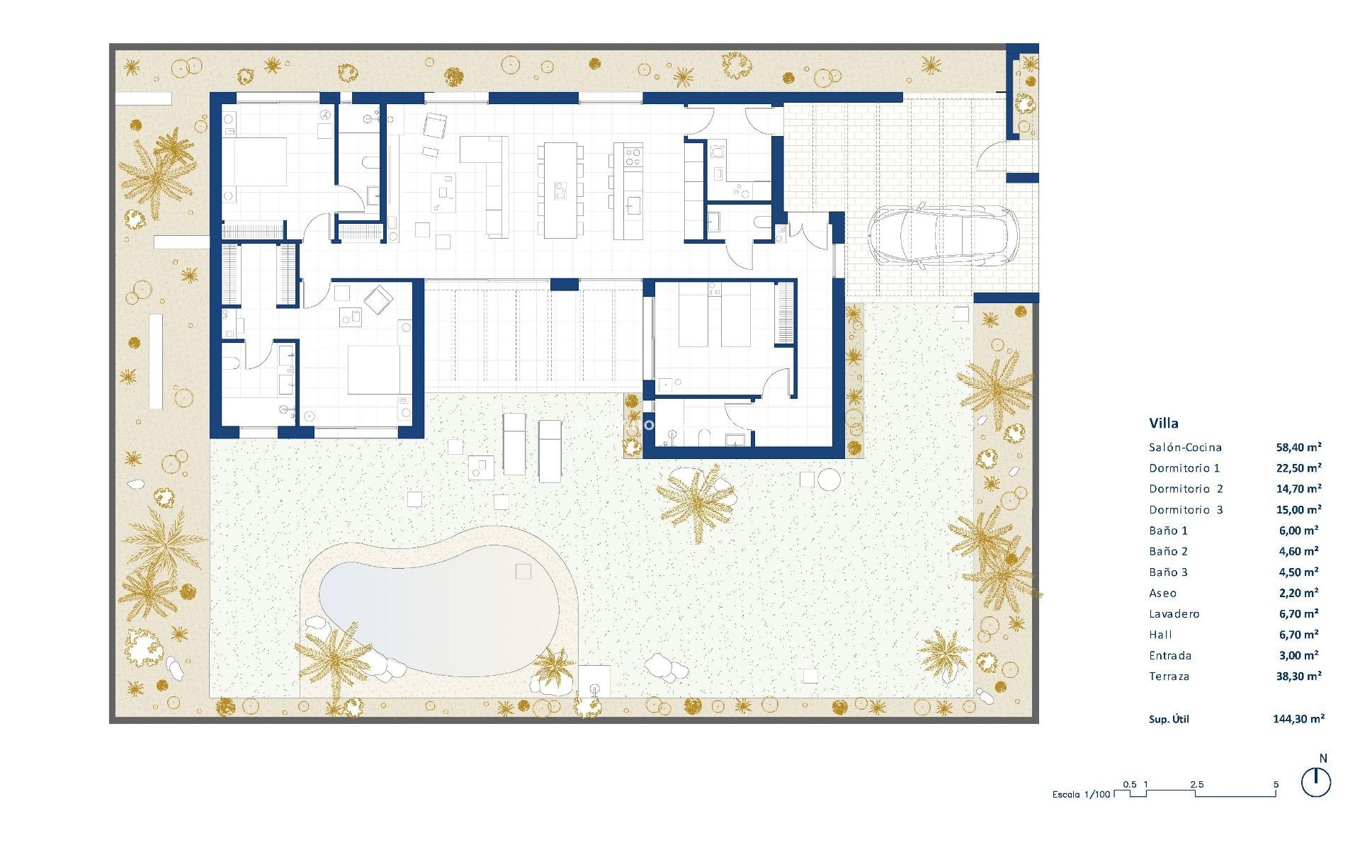 New Build - Villa - Baños y Mendigo - Altaona Golf And Country Village