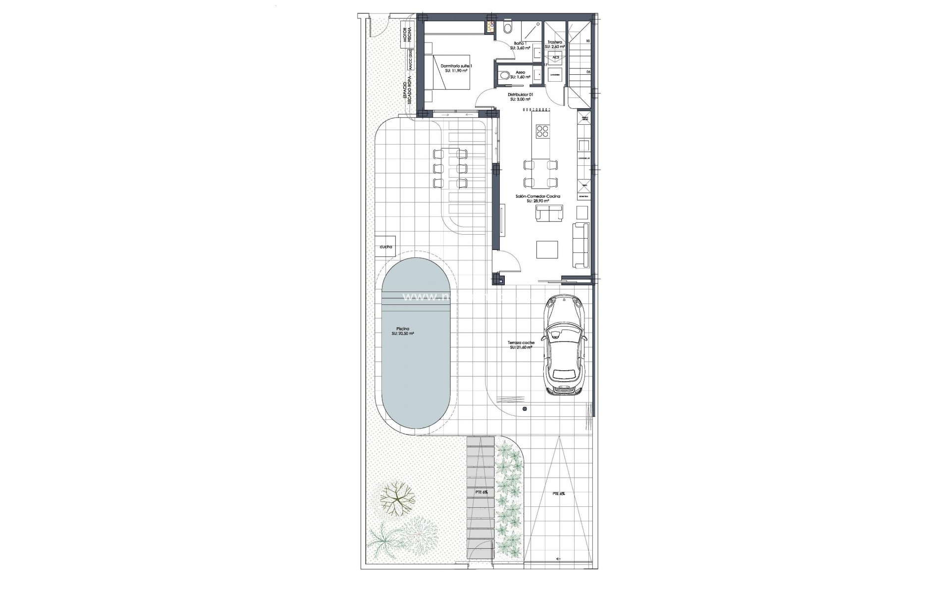 New Build - Villa - Los Alcázares - Serena Golf