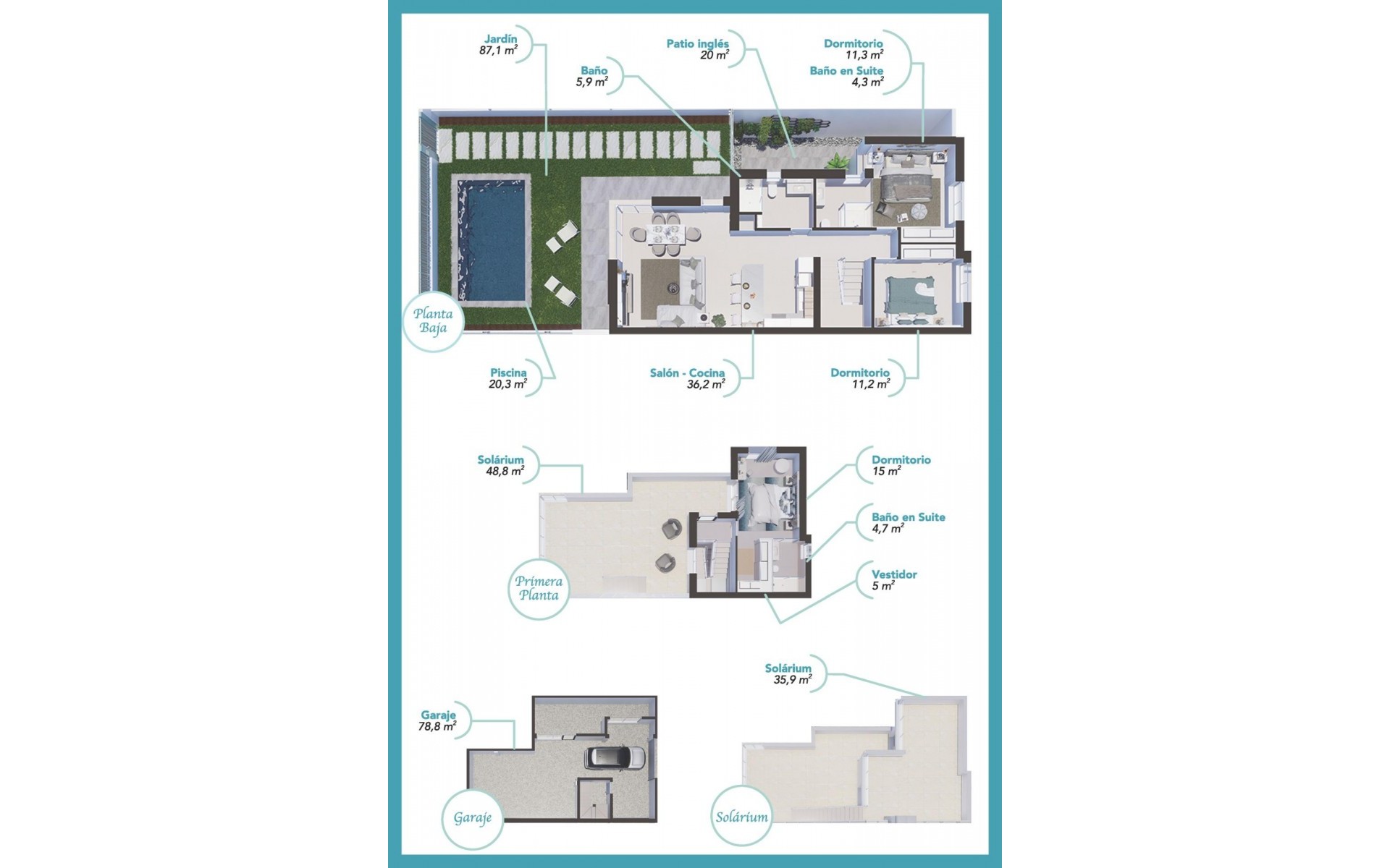 New Build - Villa - Los Alcázares - Serena Golf