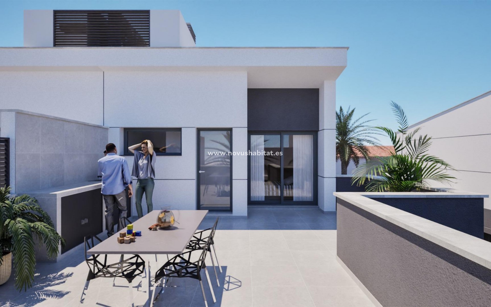 New Build - Villa - Los Nietos - Centro