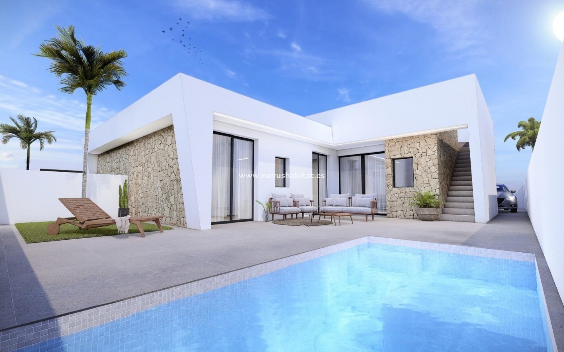 New Build - Villa - Torre Pacheco - Roldán