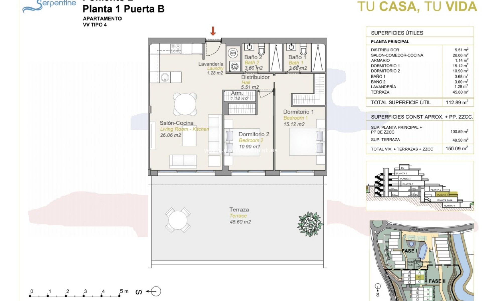 Nieuwbouw - Appartement - Finestrat - Calle costa rica s/n
