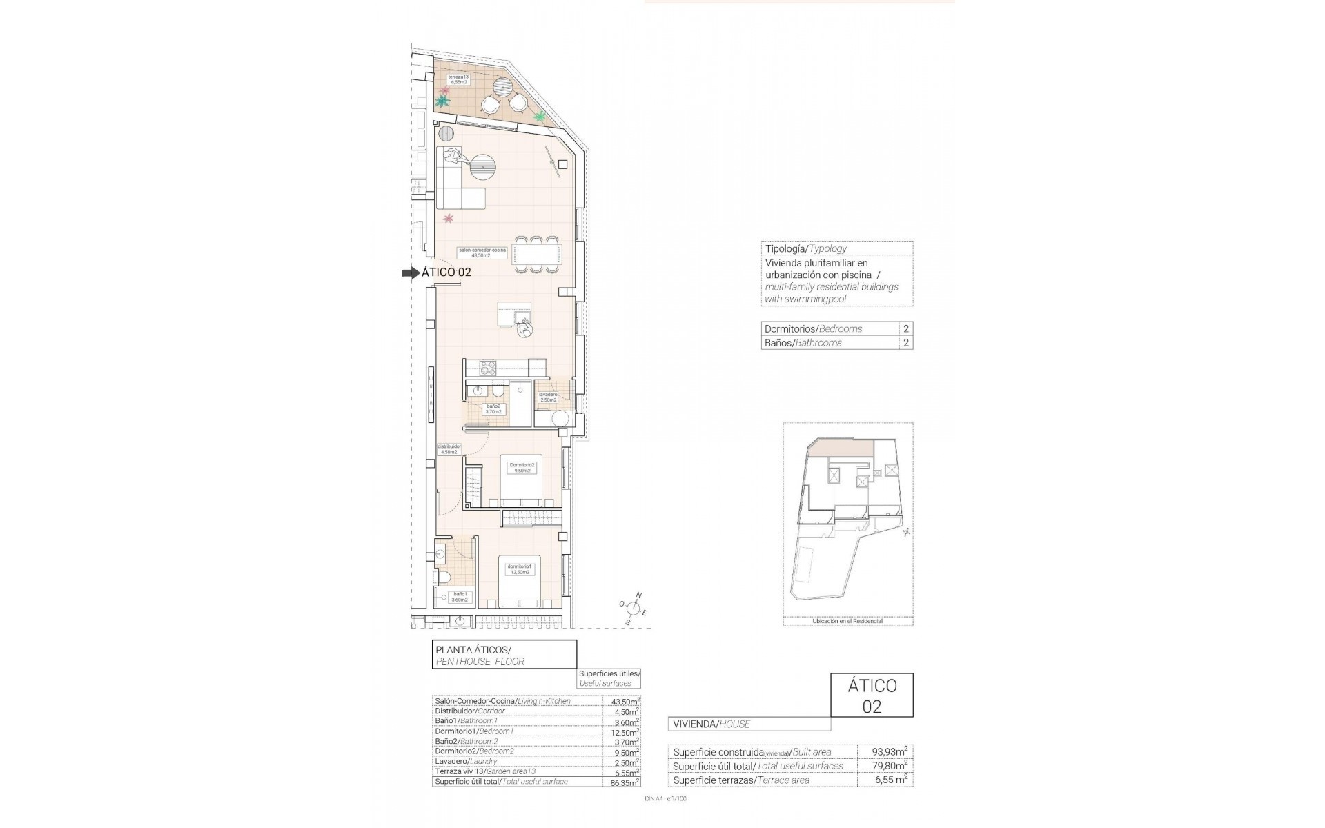 Nieuwbouw - Appartement - Hondón de las Nieves