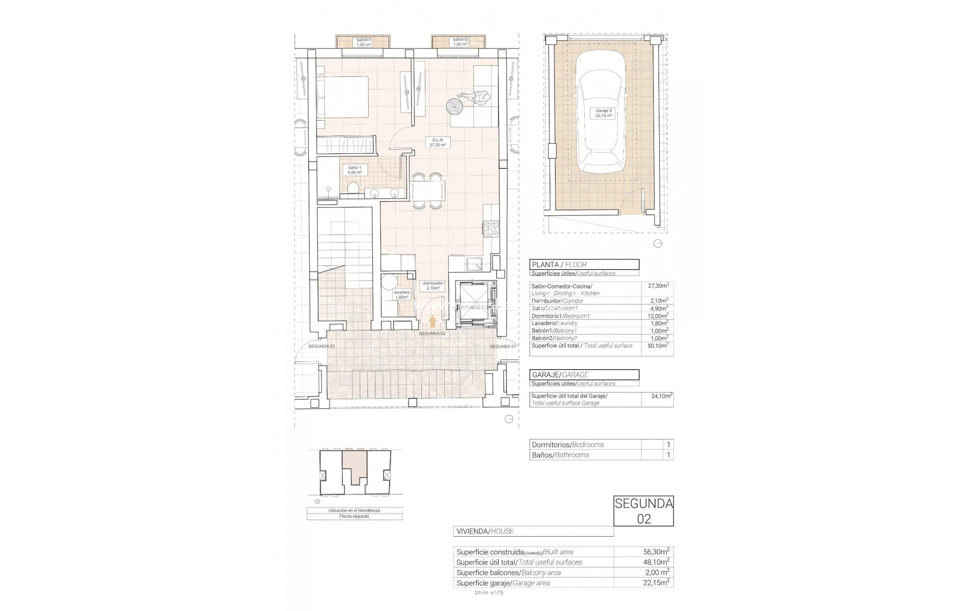 Nieuwbouw - Appartement - Hondón de las Nieves