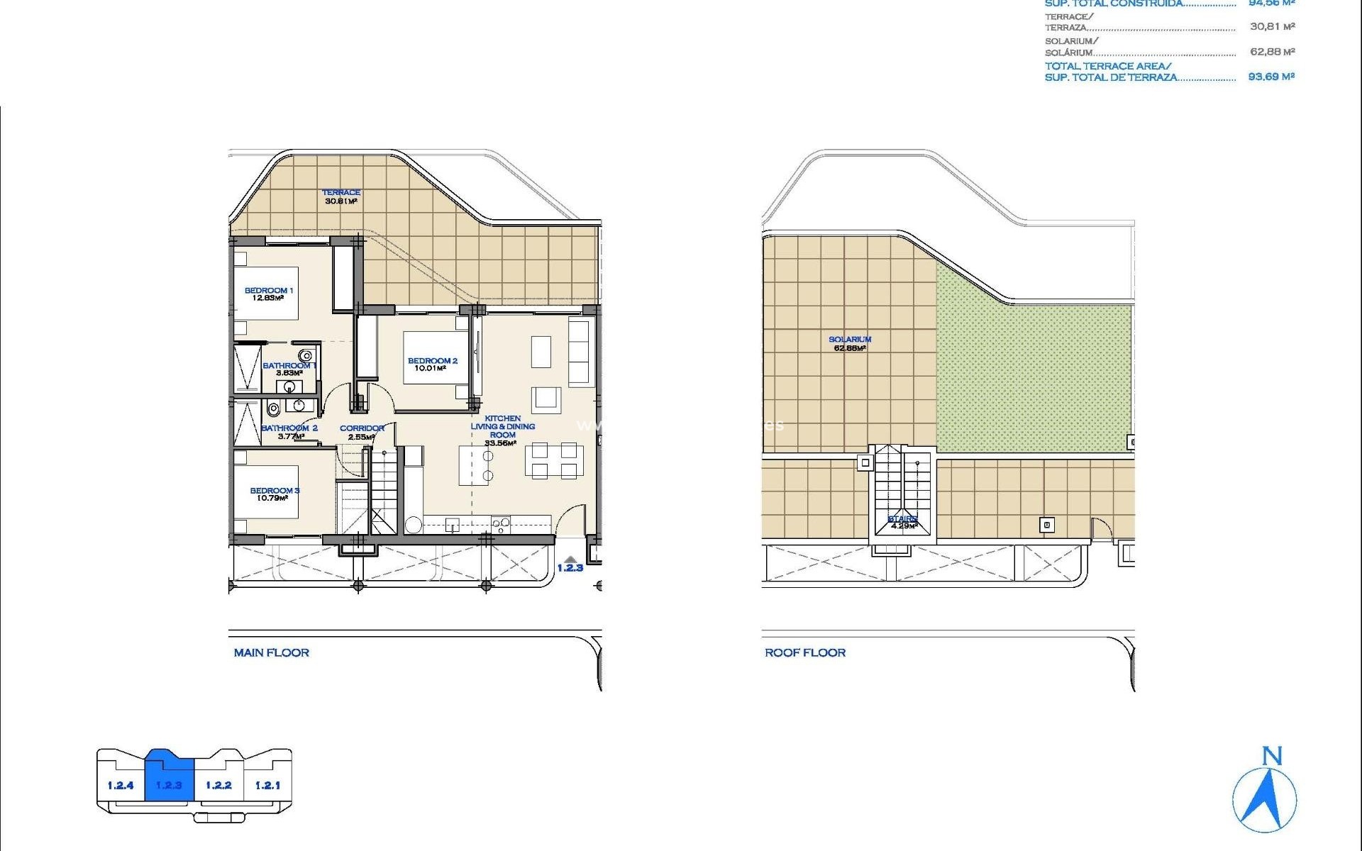 Nieuwbouw - Appartement - Los Alcázares