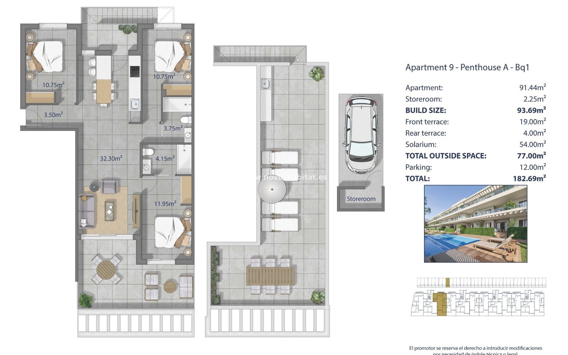 Nieuwbouw - Appartement - Los Alcázares