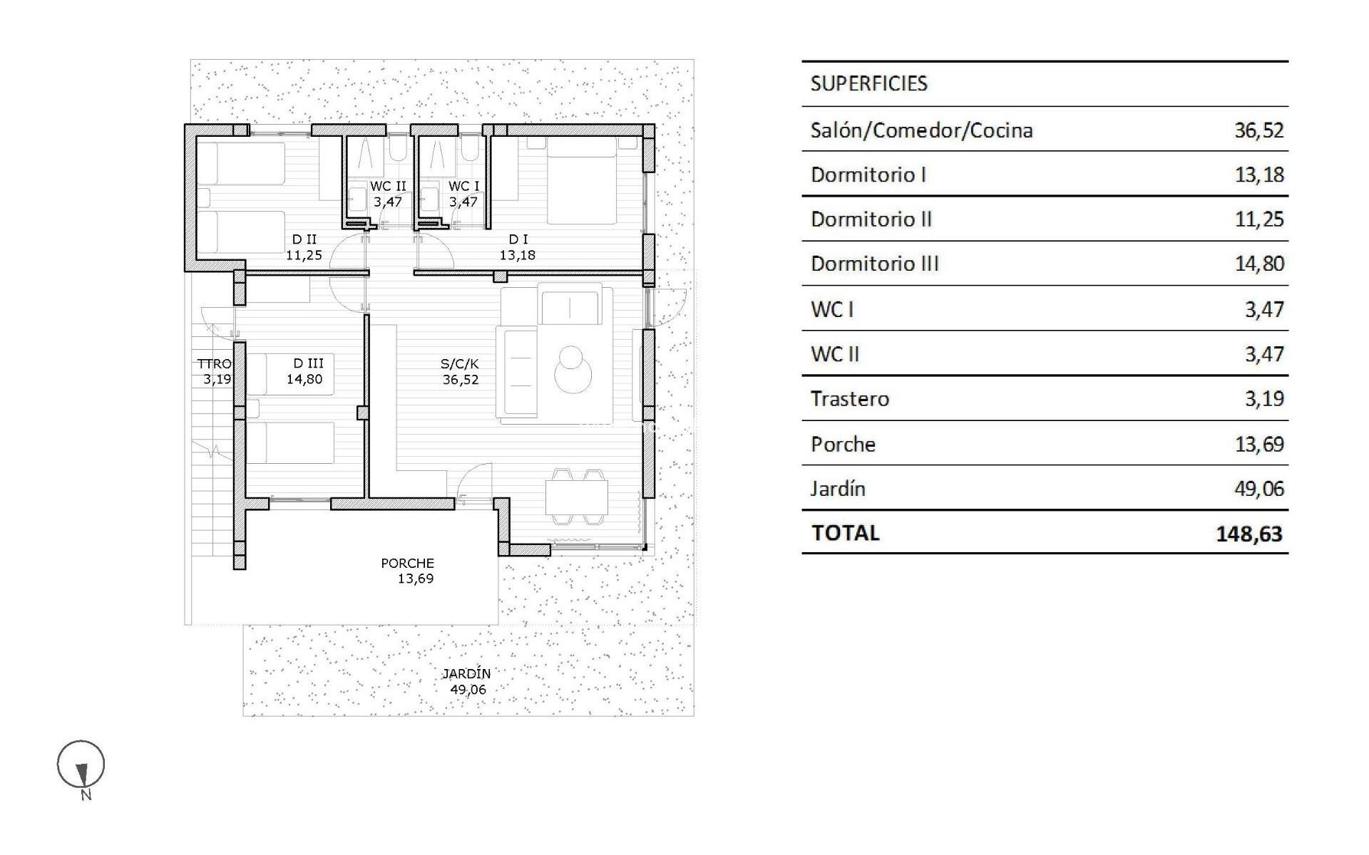 Nieuwbouw - Appartement - San Miguel de Salinas - Pueblo