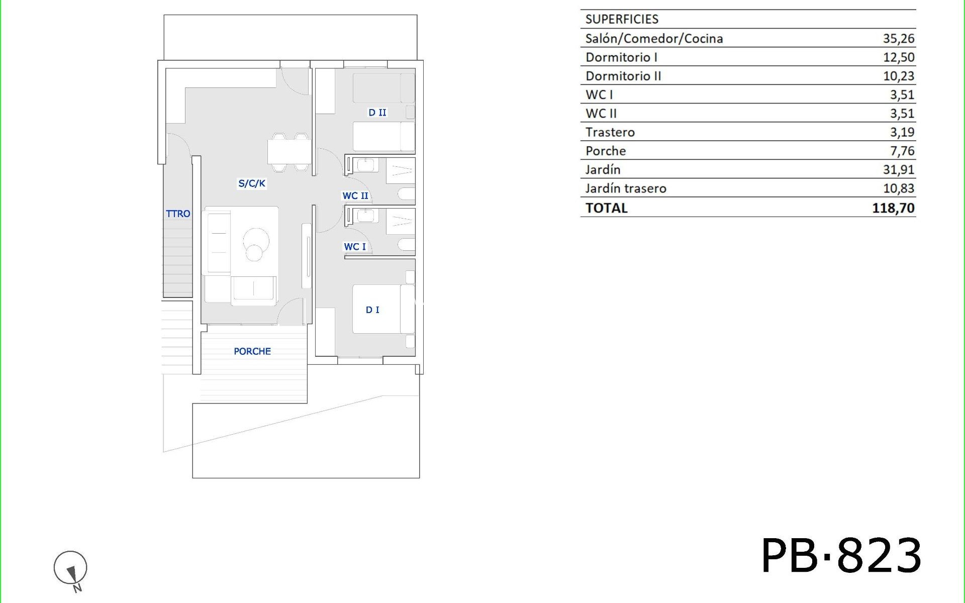 Nieuwbouw - Appartement - San Miguel de Salinas