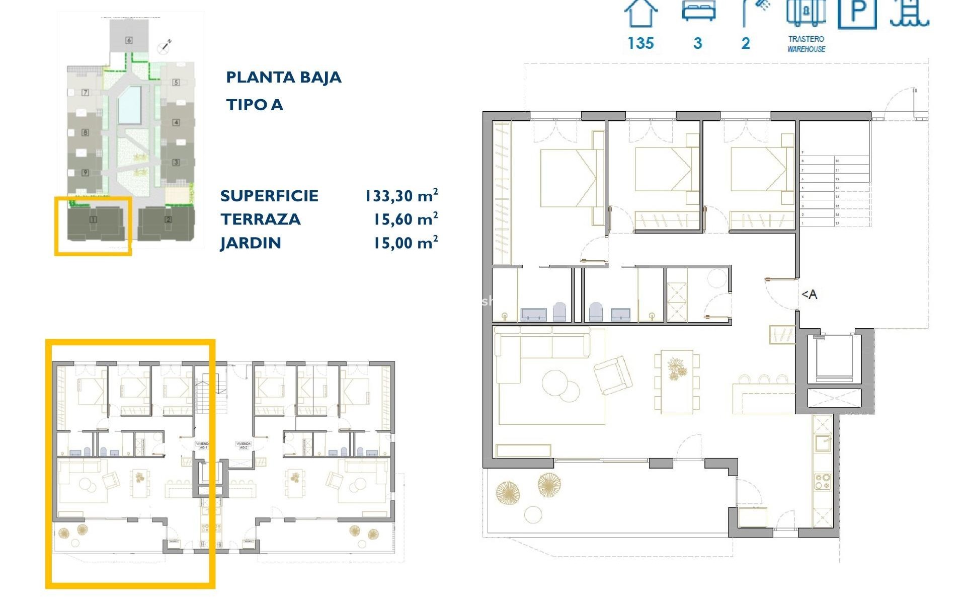 Nieuwbouw - Appartement - San Pedro del Pinatar - Pueblo