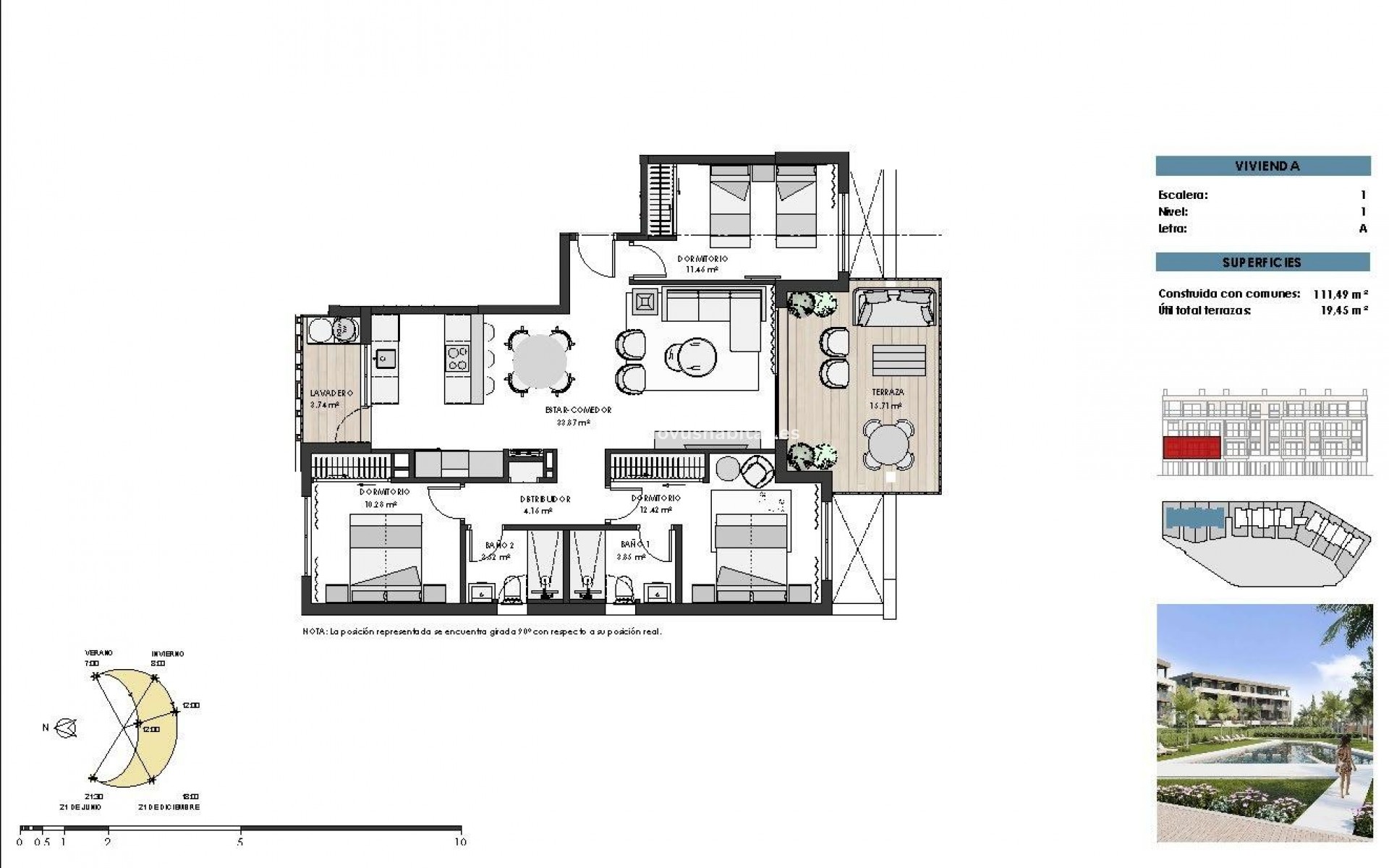 Nieuwbouw - Appartement - Torre Pacheco - Santa Rosalia Lake And Life Resort