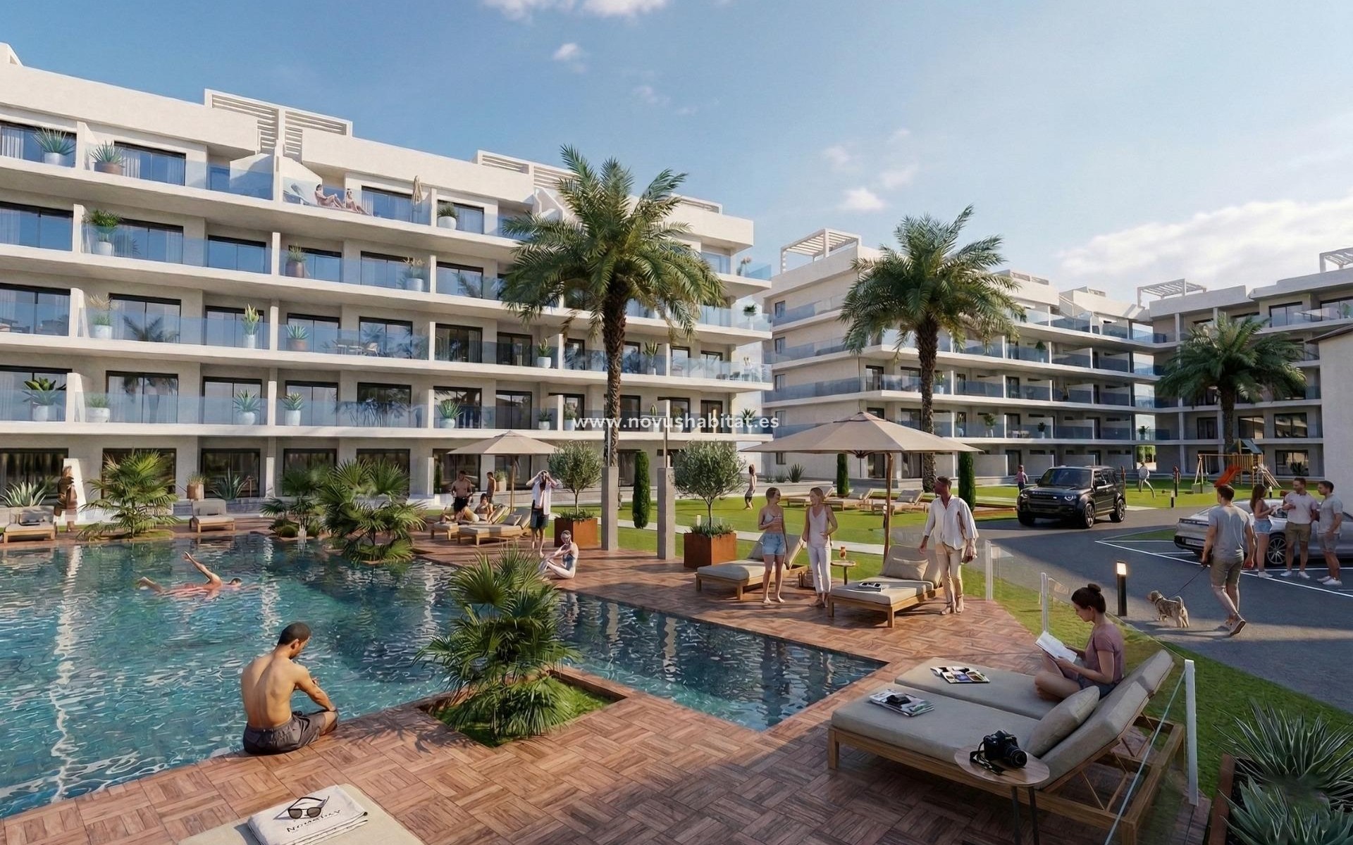 Nieuwbouw - Ground floor apartment - Guardamar del Segura - El Raso