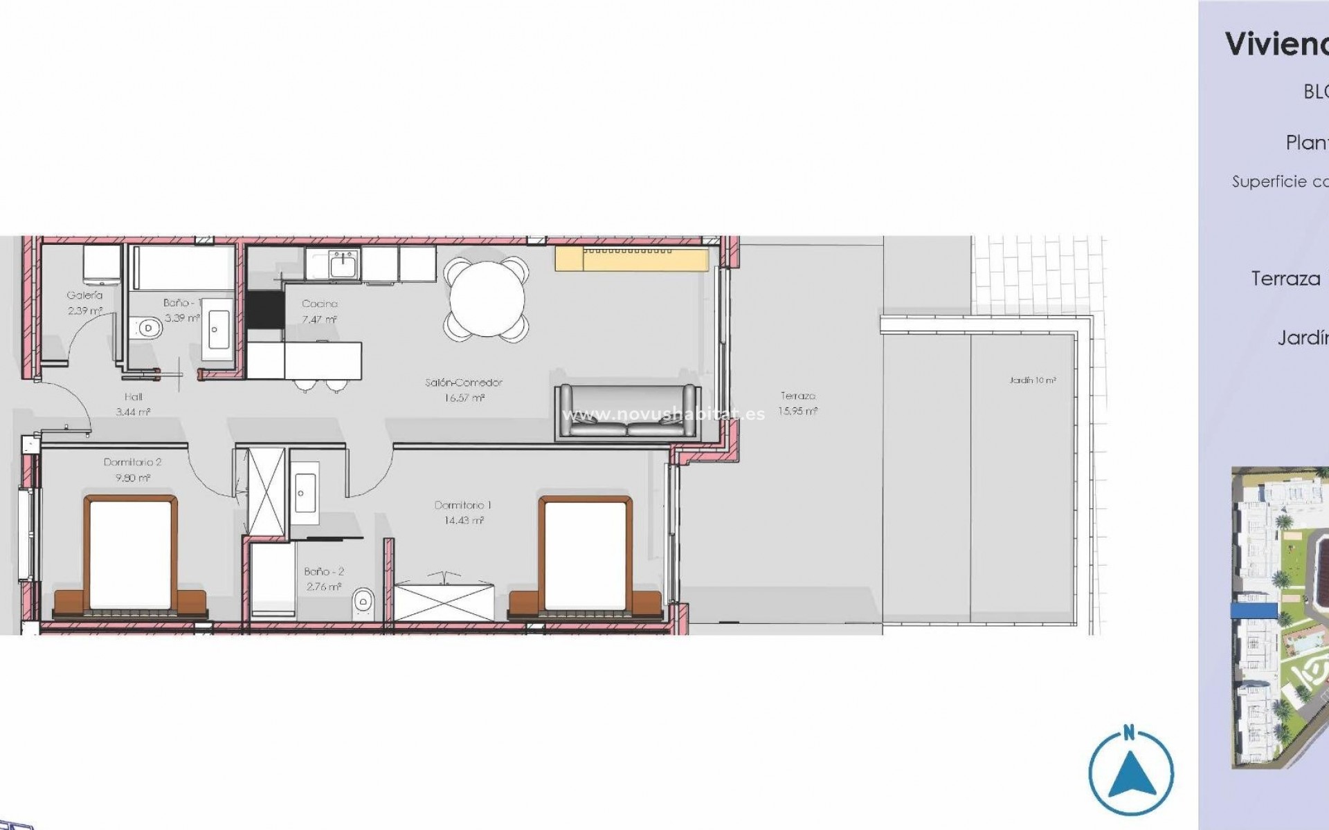 Nieuwbouw - Ground floor apartment - Guardamar del Segura - El Raso