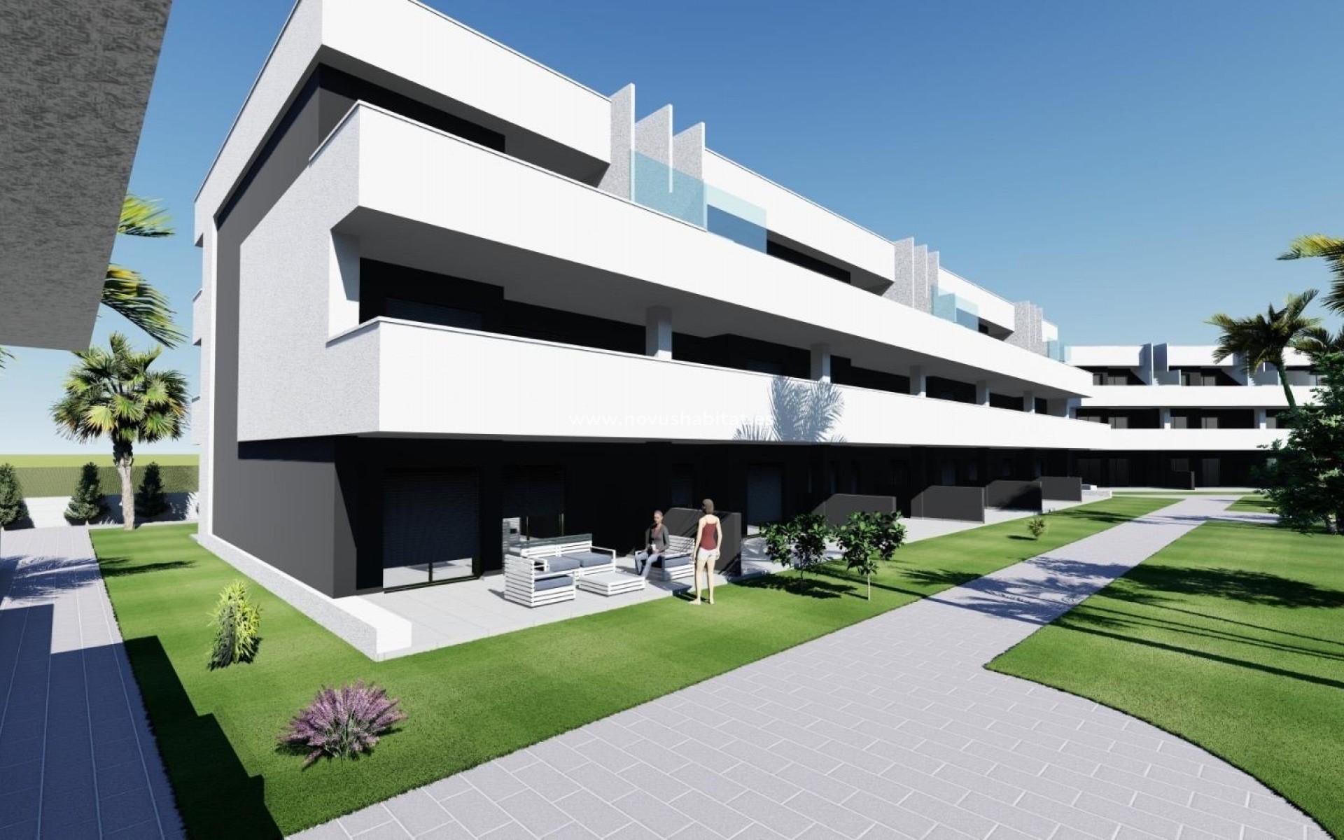 Nieuwbouw - Ground floor apartment - Guardamar del Segura