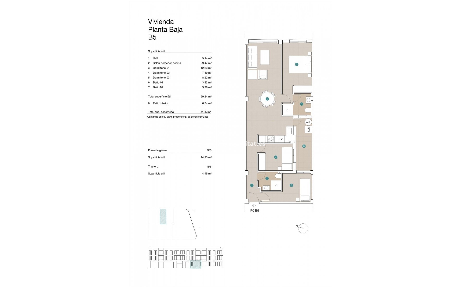 Nieuwbouw - Ground floor apartment - Jacarilla