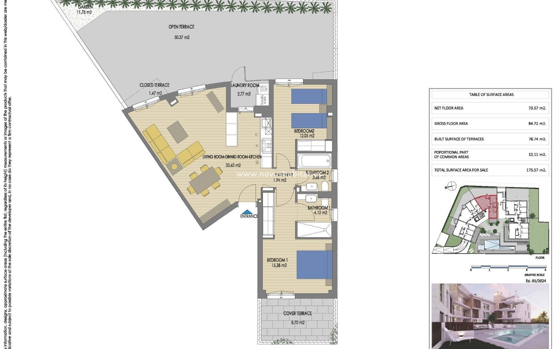 Nieuwbouw - Ground floor apartment - Jávea/Xàbia - Jávea Xàbia