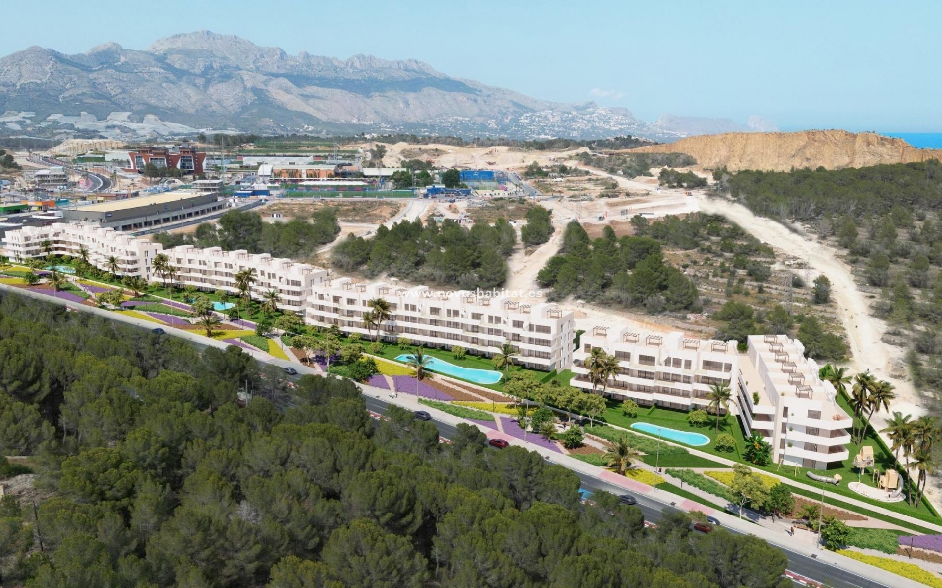 Nieuwbouw - Ground floor apartment - La Nucía