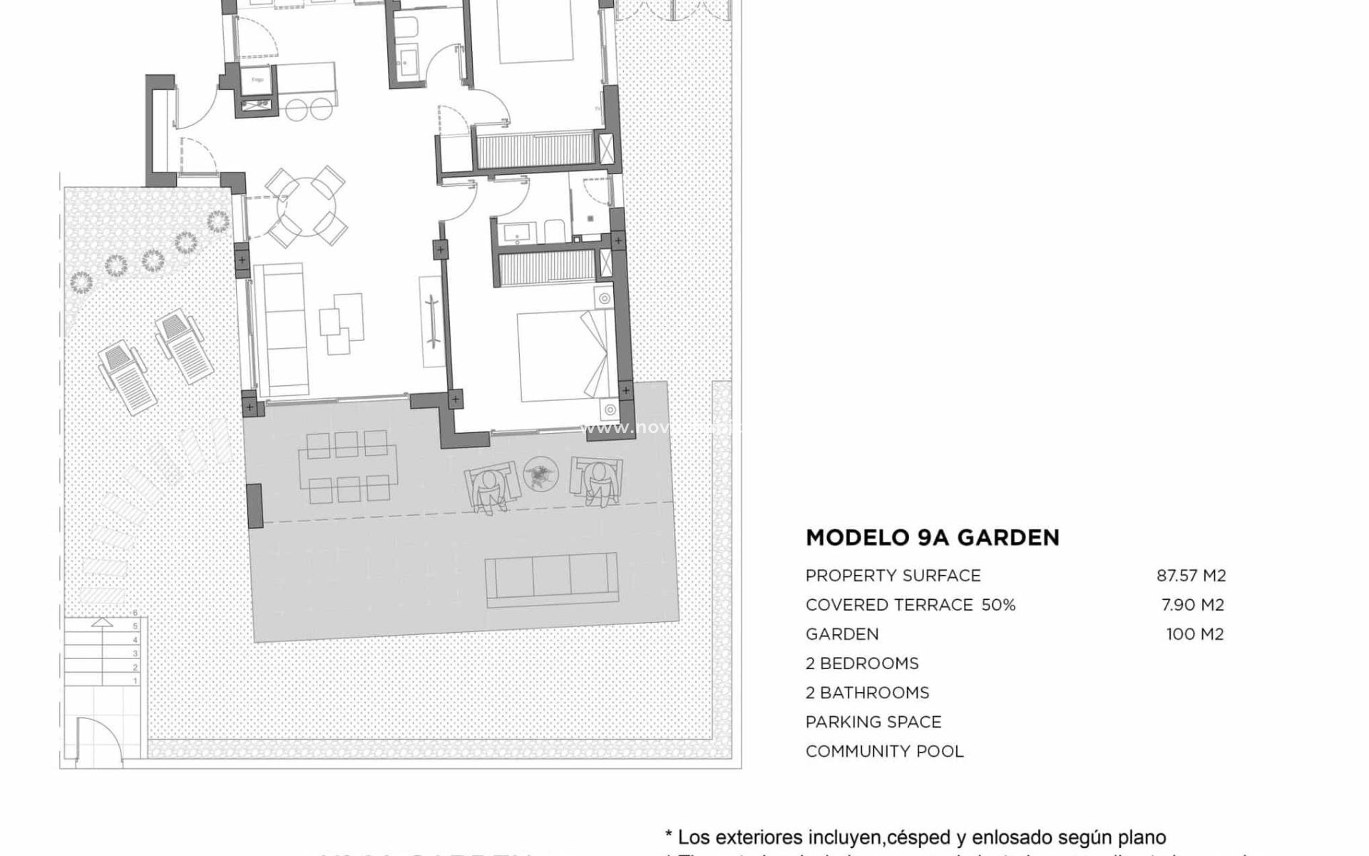 Nieuwbouw - Ground floor apartment - Los Alcázares