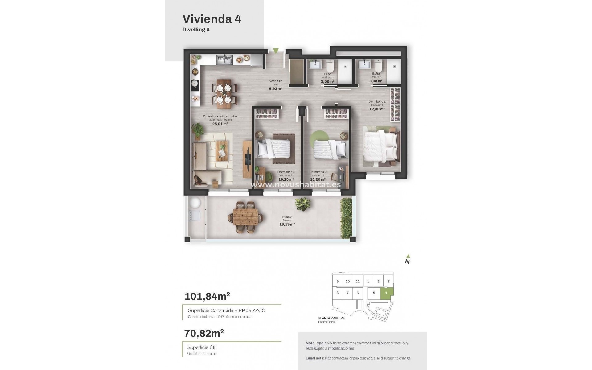 Nieuwbouw - Ground floor apartment - Mojacar