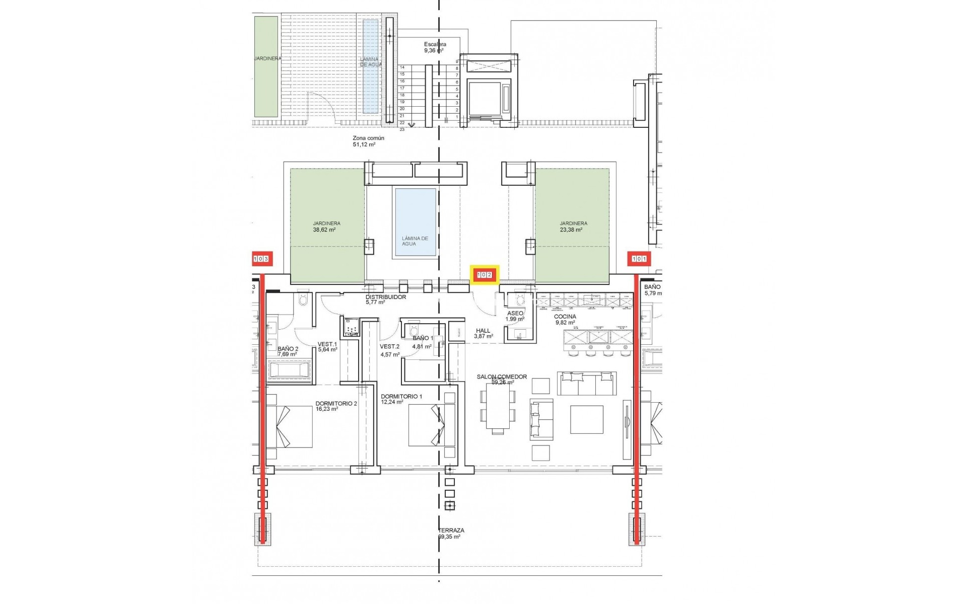 Nieuwbouw - Ground floor apartment - Ojen