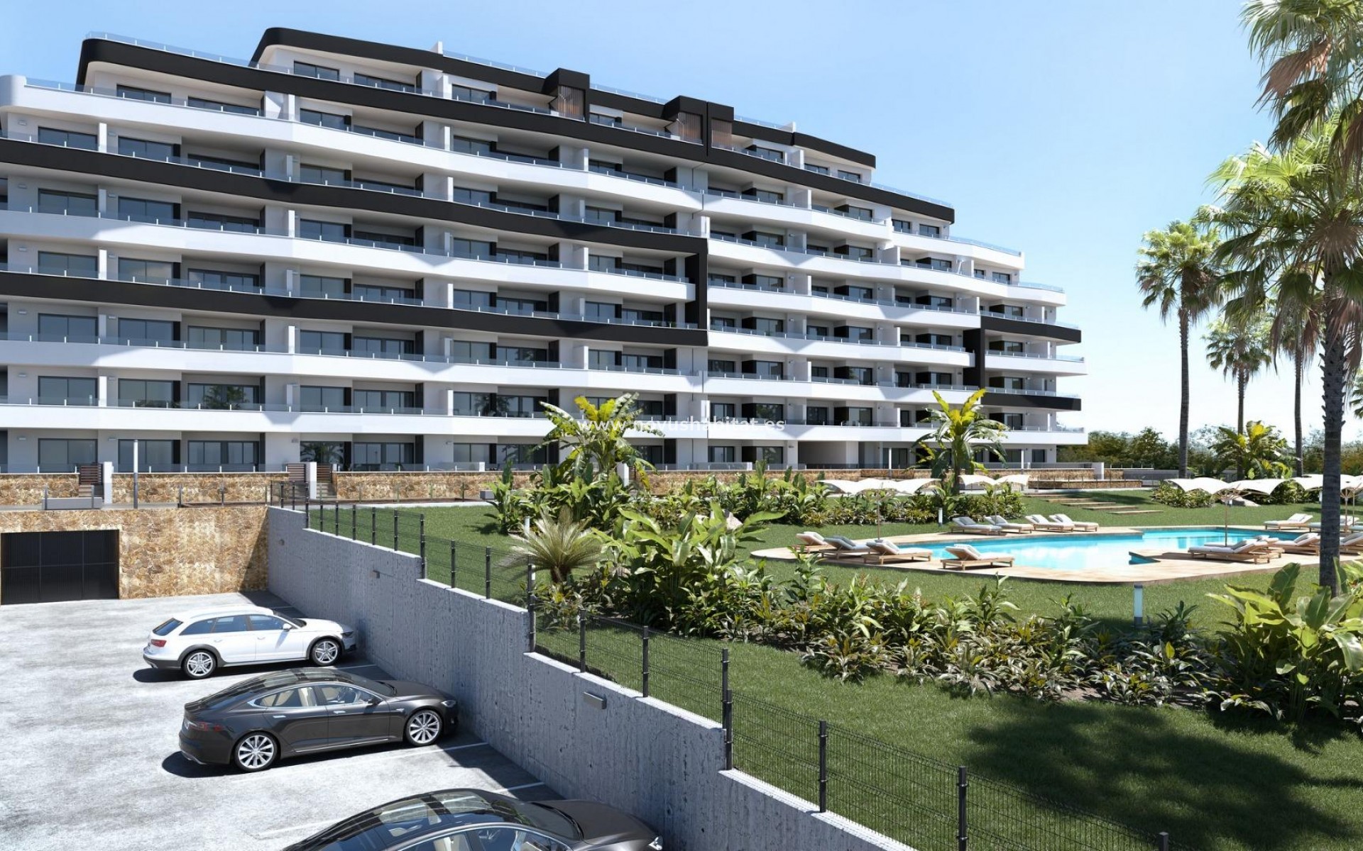 Nieuwbouw - Ground floor apartment - San Miguel de Salinas