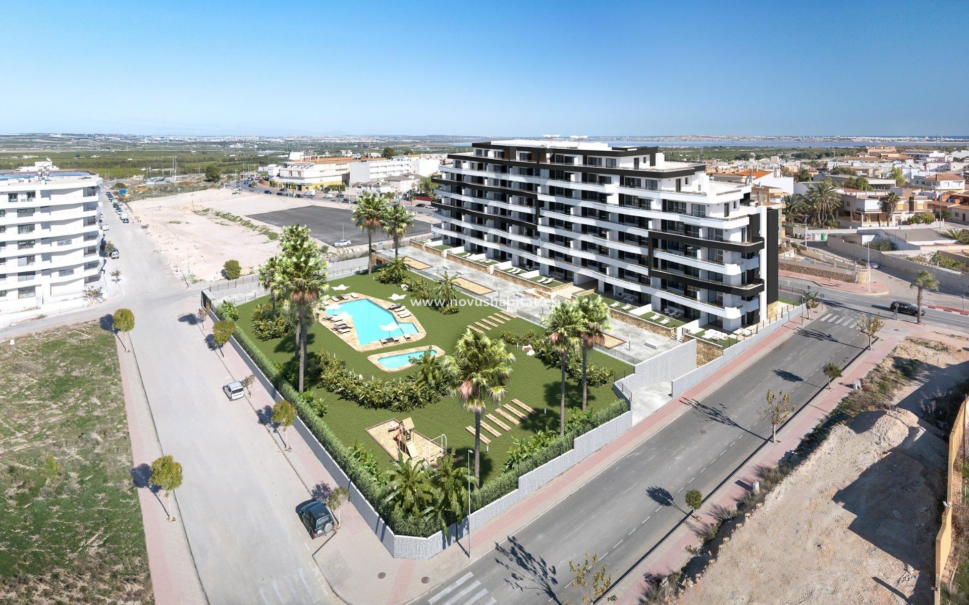 Nieuwbouw - Ground floor apartment - San Miguel de Salinas