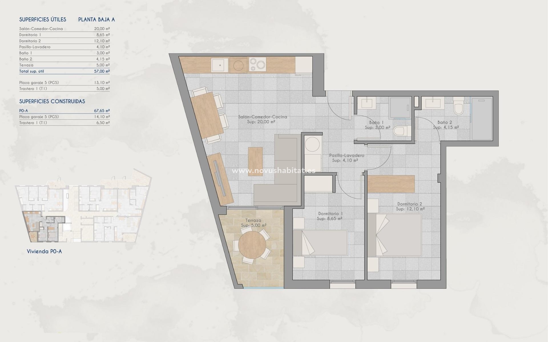 Nieuwbouw - Ground floor apartment - San Pedro del Pinatar