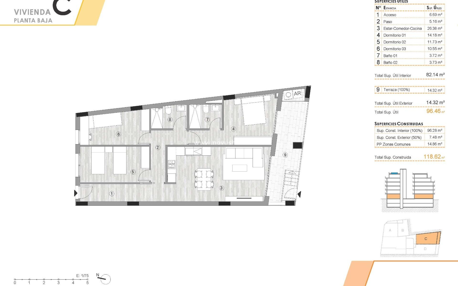 Nieuwbouw - Ground floor apartment - Torrevieja