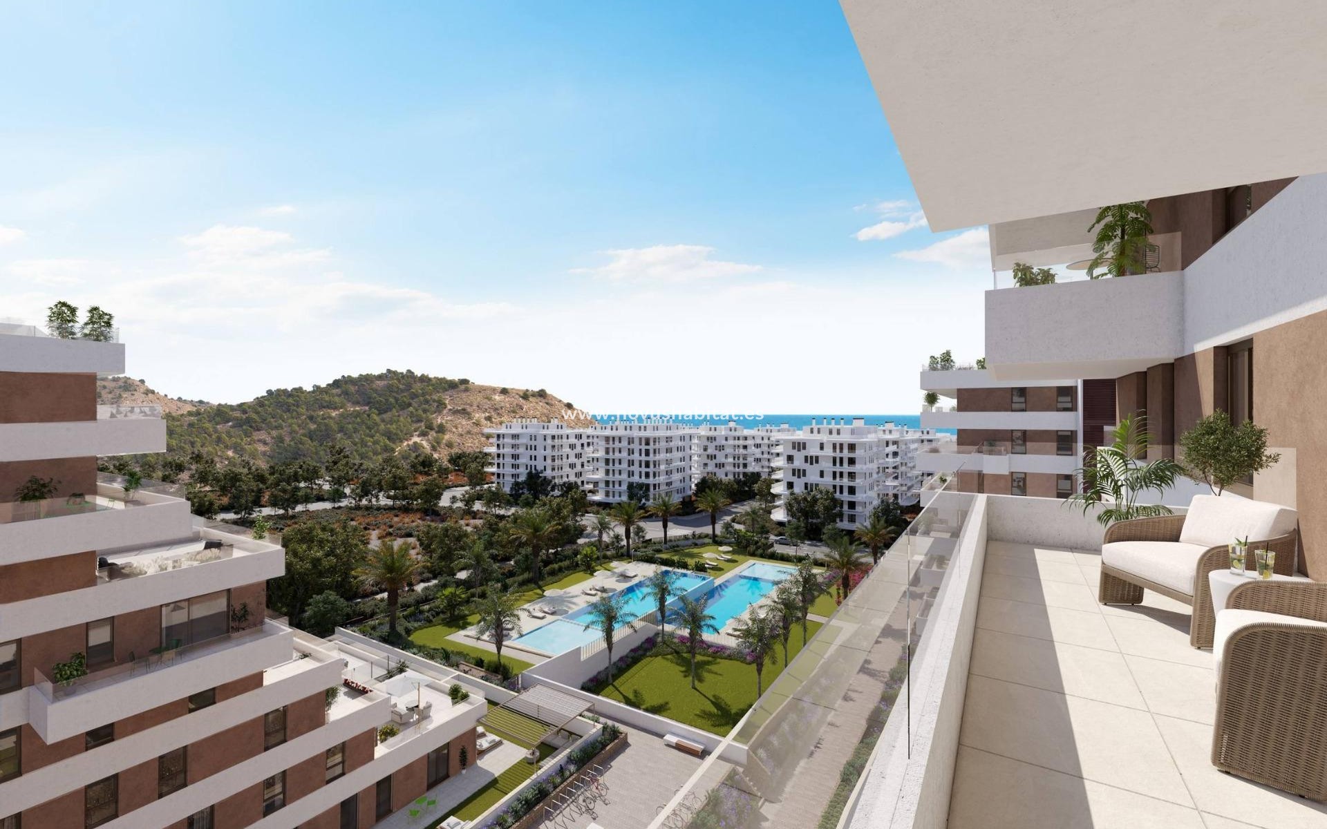 Nieuwbouw - Ground floor apartment - Villajoyosa