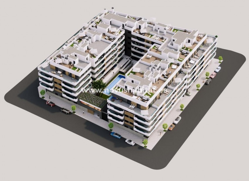 Nieuwbouw - Penthouses - Santa Pola