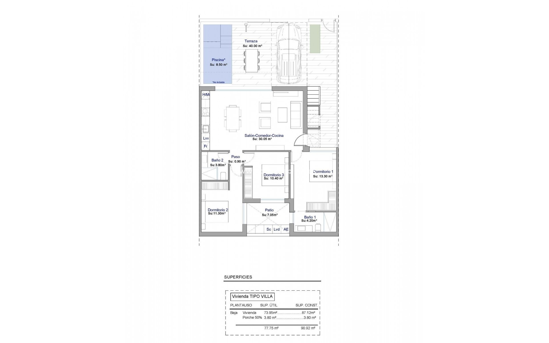 Nieuwbouw - Schakelwoning - Alhama de Murcia