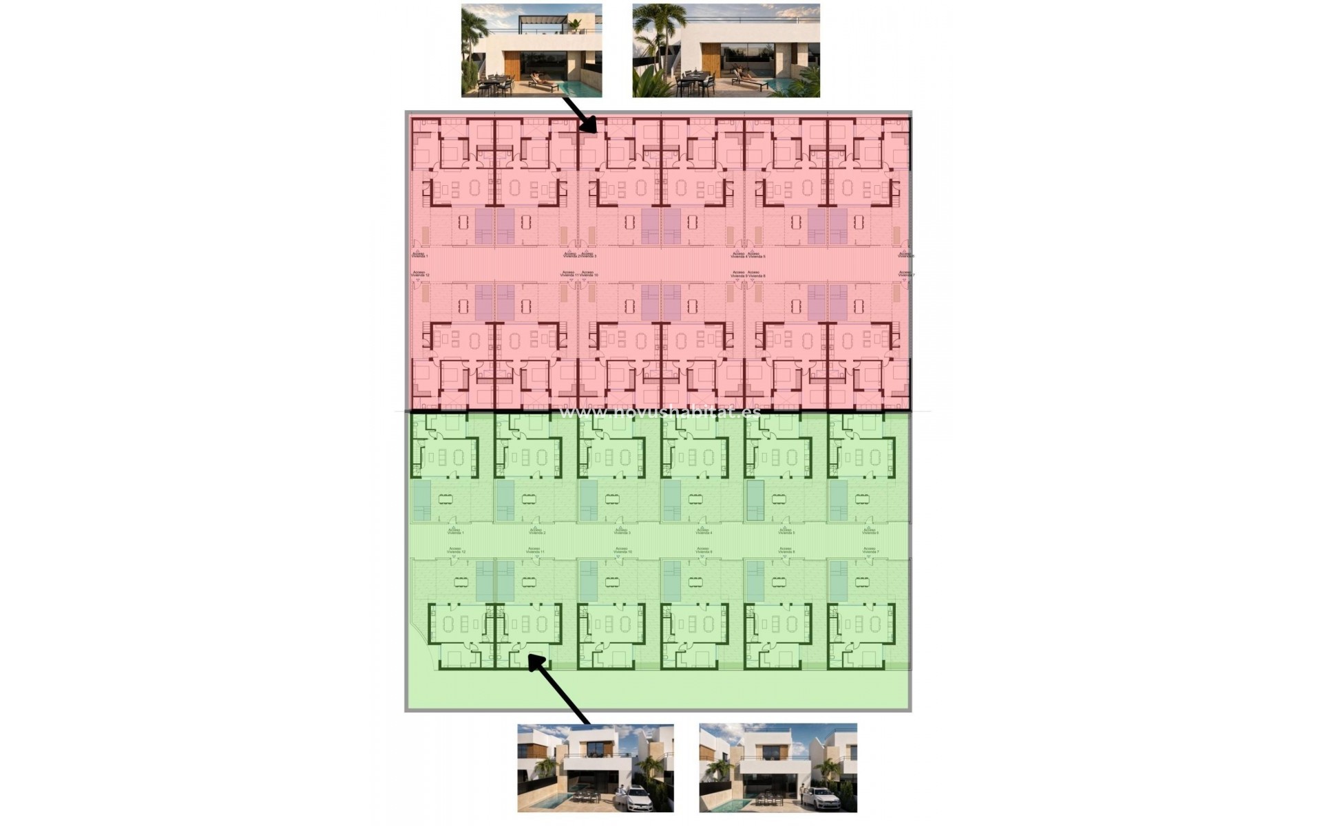 Nieuwbouw - Schakelwoning - Alhama de Murcia