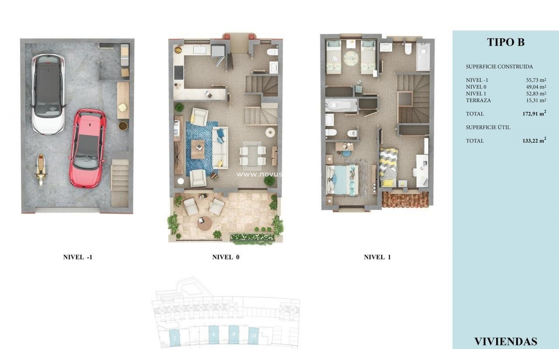 Nieuwbouw - Schakelwoning - Almuecar - Torrecuevas