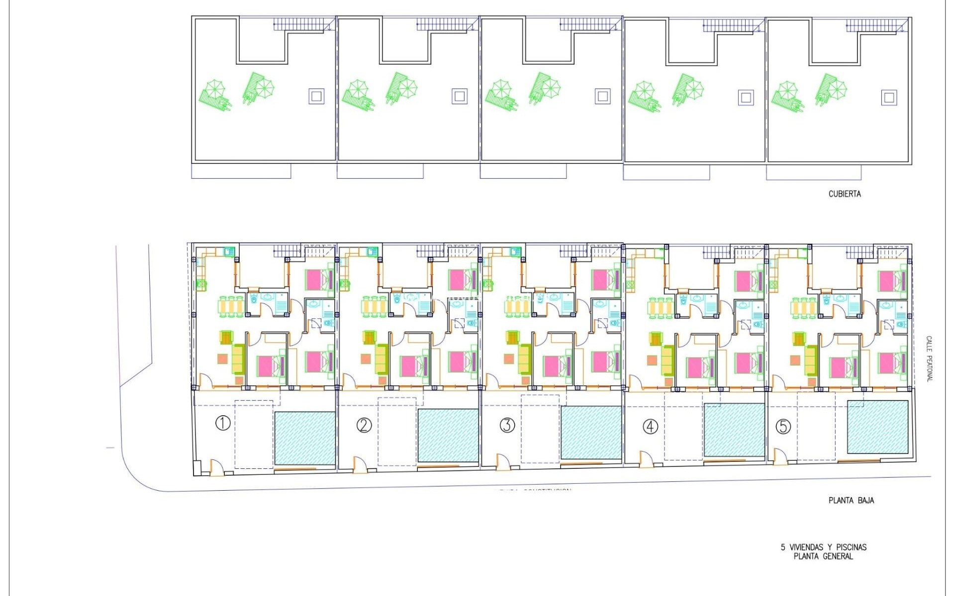 Nieuwbouw - Schakelwoning - Avileses