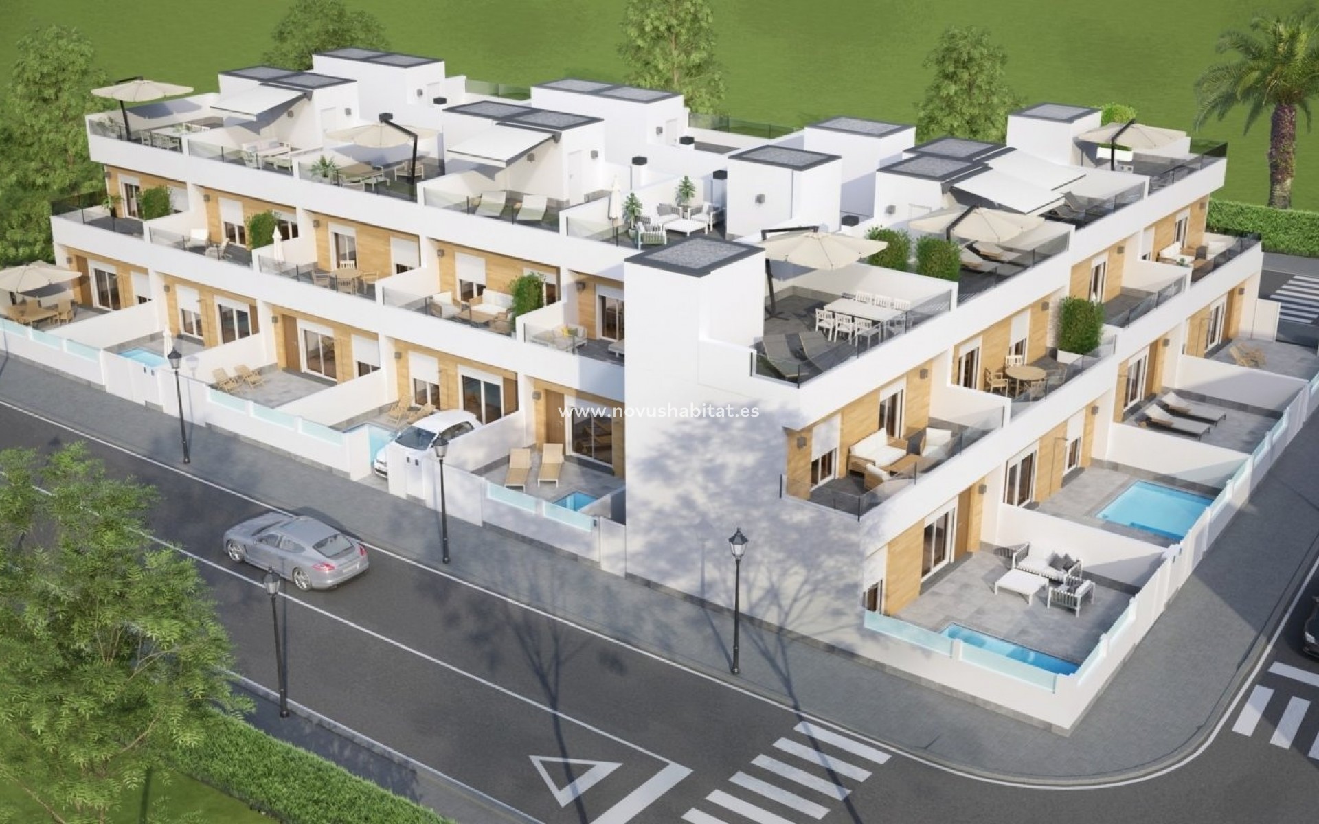 Nieuwbouw - Schakelwoning - Avileses