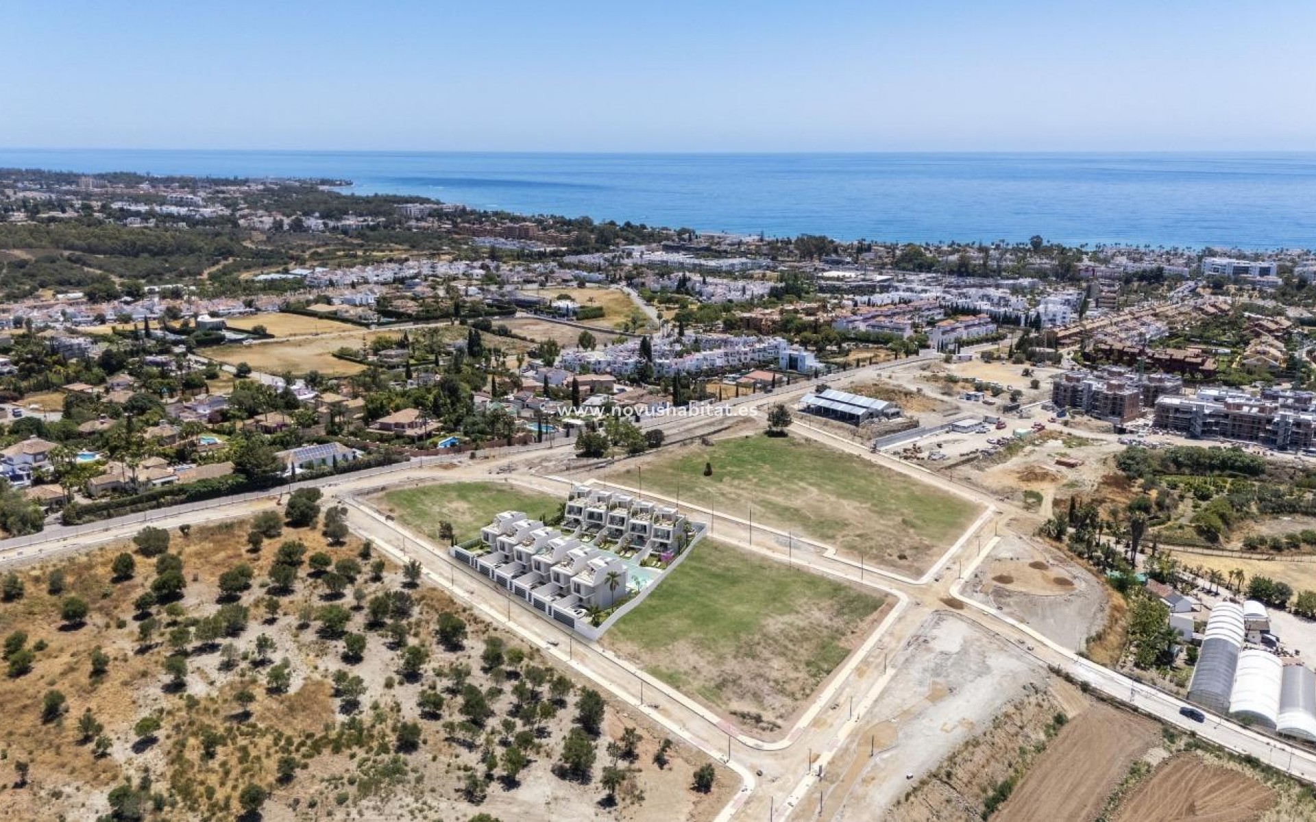 Nieuwbouw - Schakelwoning - Estepona - Whater Gardens