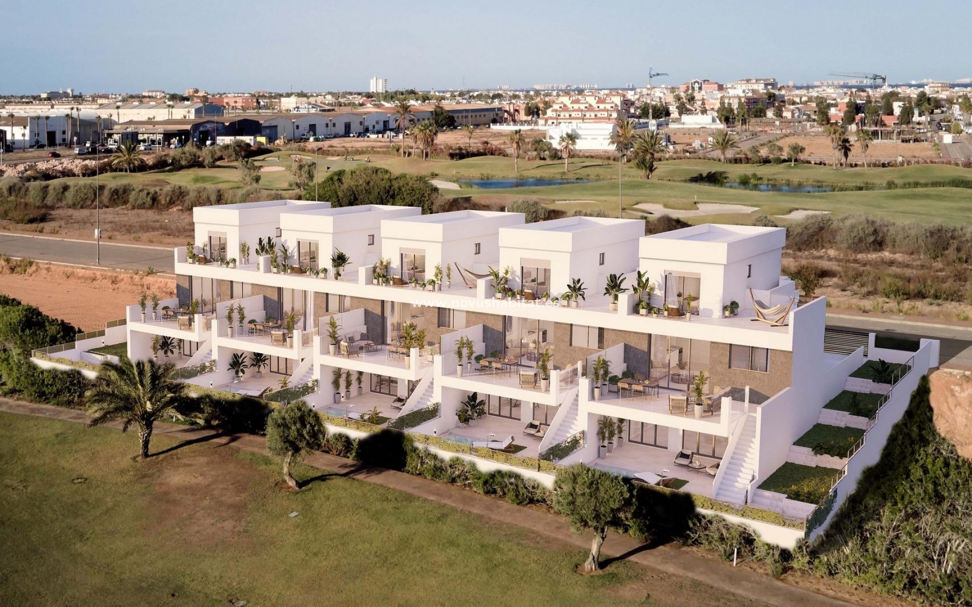 Nieuwbouw - Schakelwoning - Los Alcázares - Serena Golf