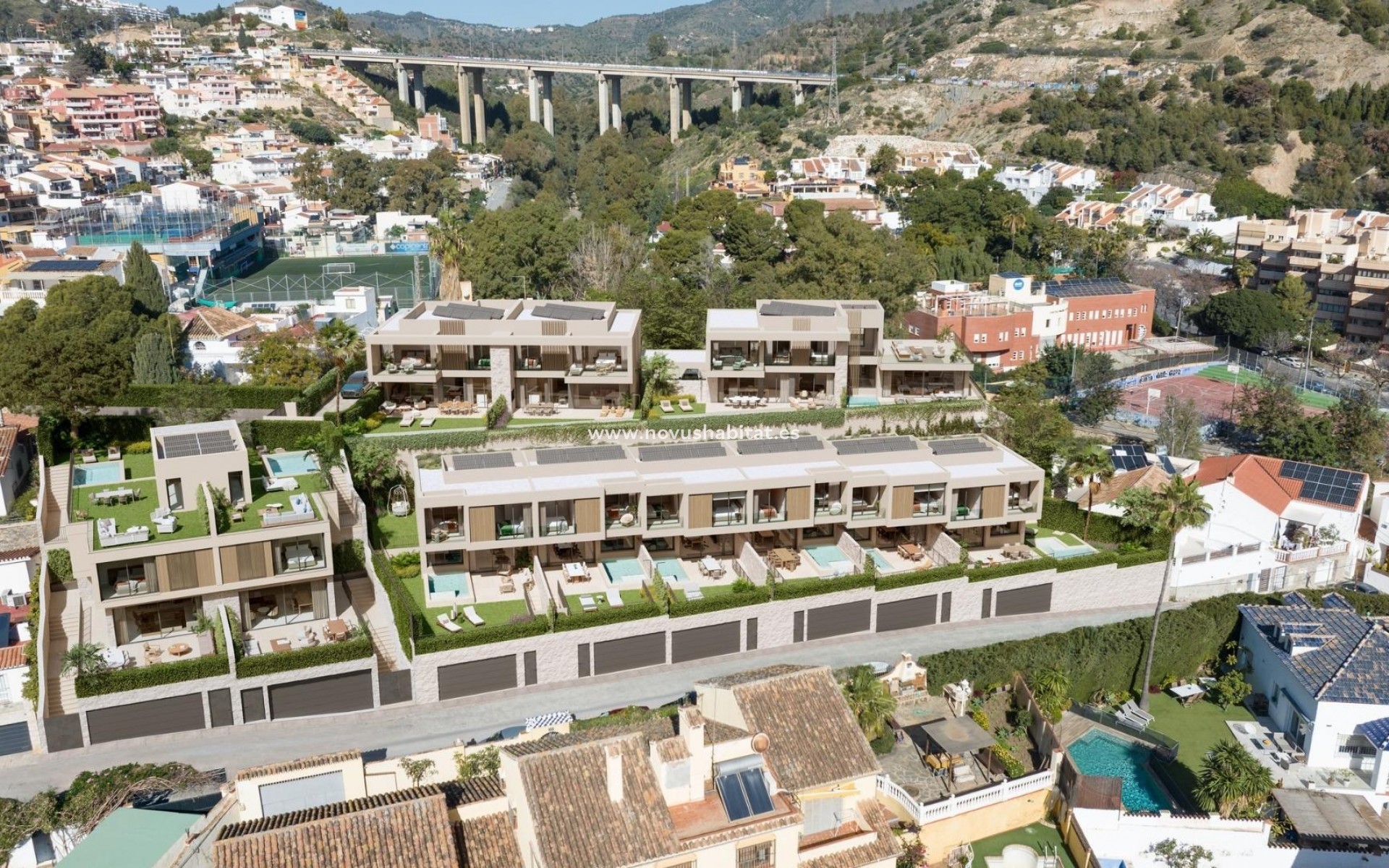 Nieuwbouw - Schakelwoning - Málaga