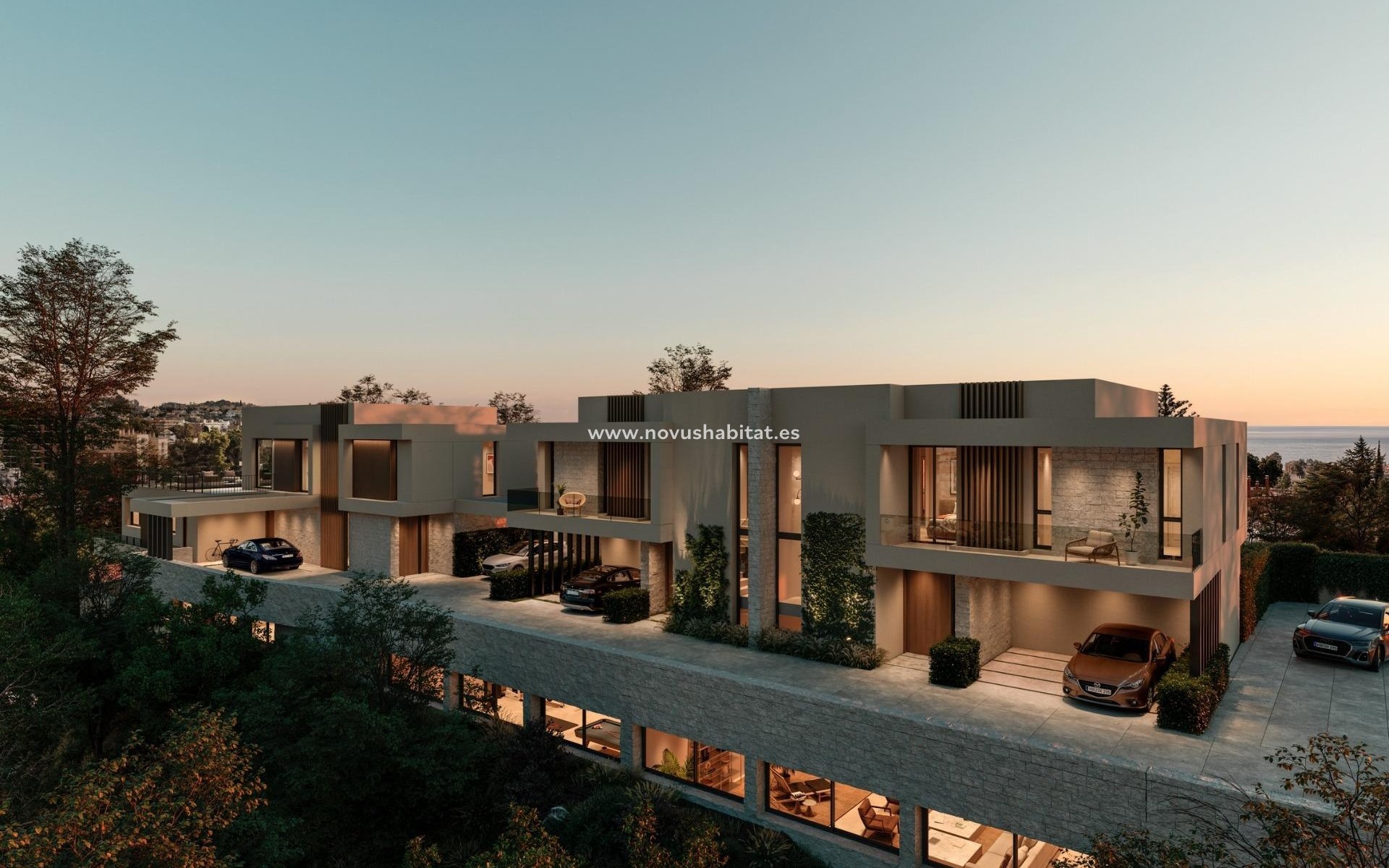 Nieuwbouw - Schakelwoning - Málaga