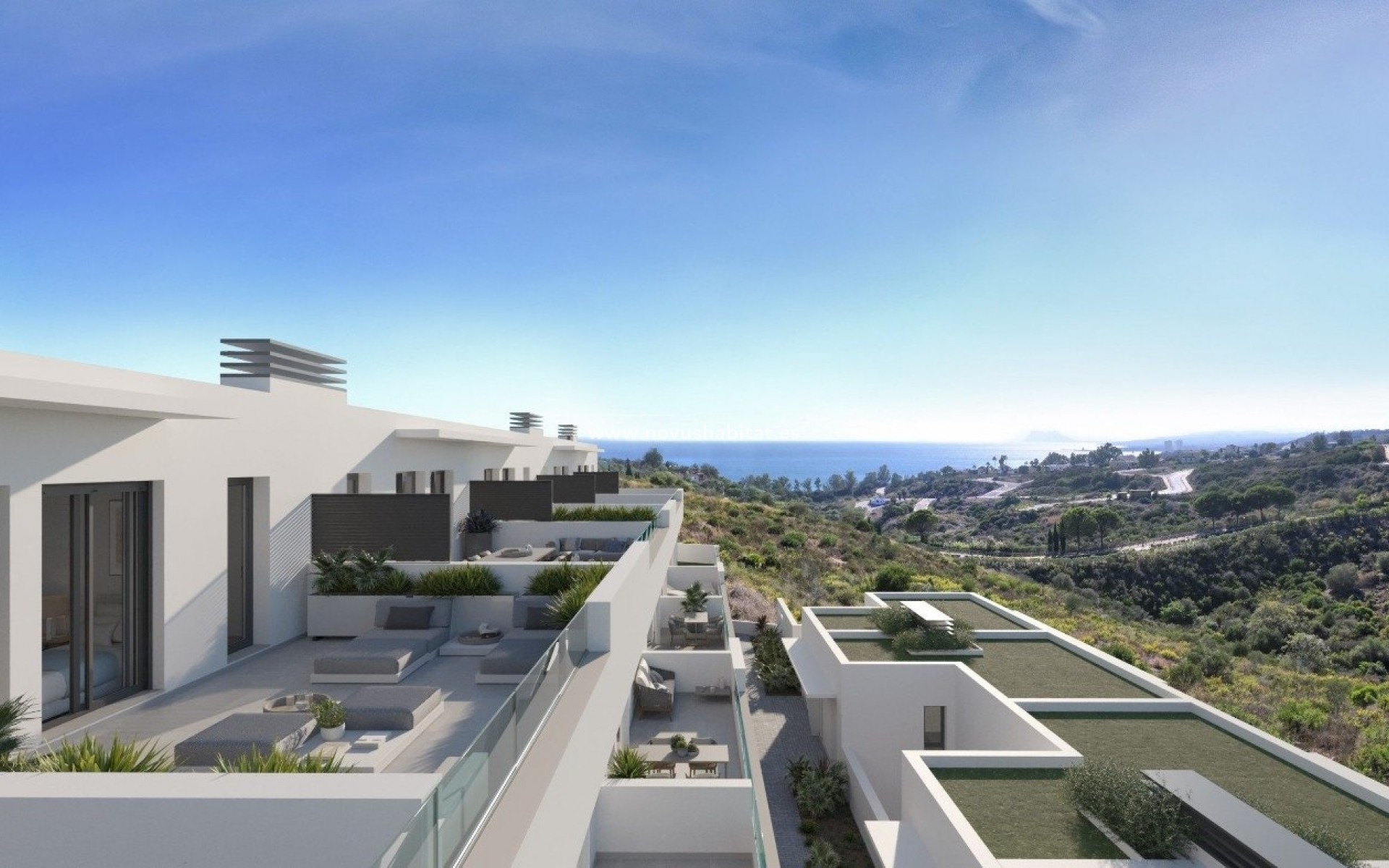 Nieuwbouw - Schakelwoning - Manilva