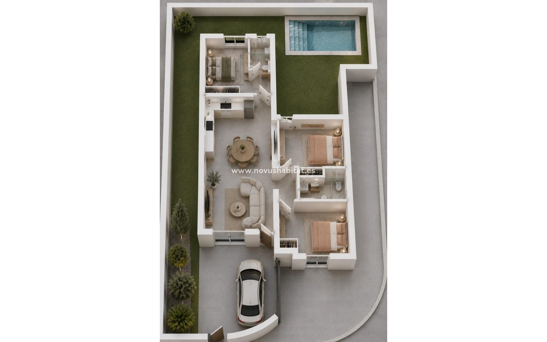 Nieuwbouw - Schakelwoning - Mazarron